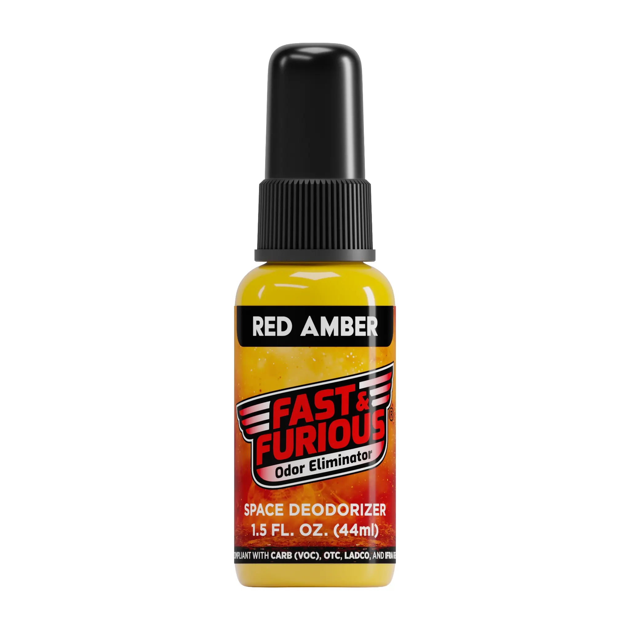 Fast & Furious HYDRO Odor Eliminator, 1.5 fl. oz. (44ml), Red Amber Scent FRONT