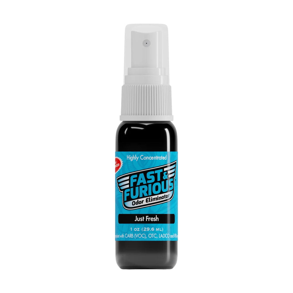 Fast and Furious Odor Eliminator - Just Fresh Scent Size: 1 fl oz