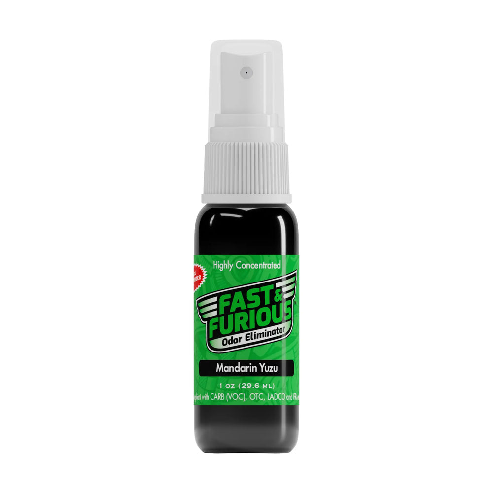Fast and Furious Odor Eliminator - Mandarin Yuzu Scent Size: 1 fl oz