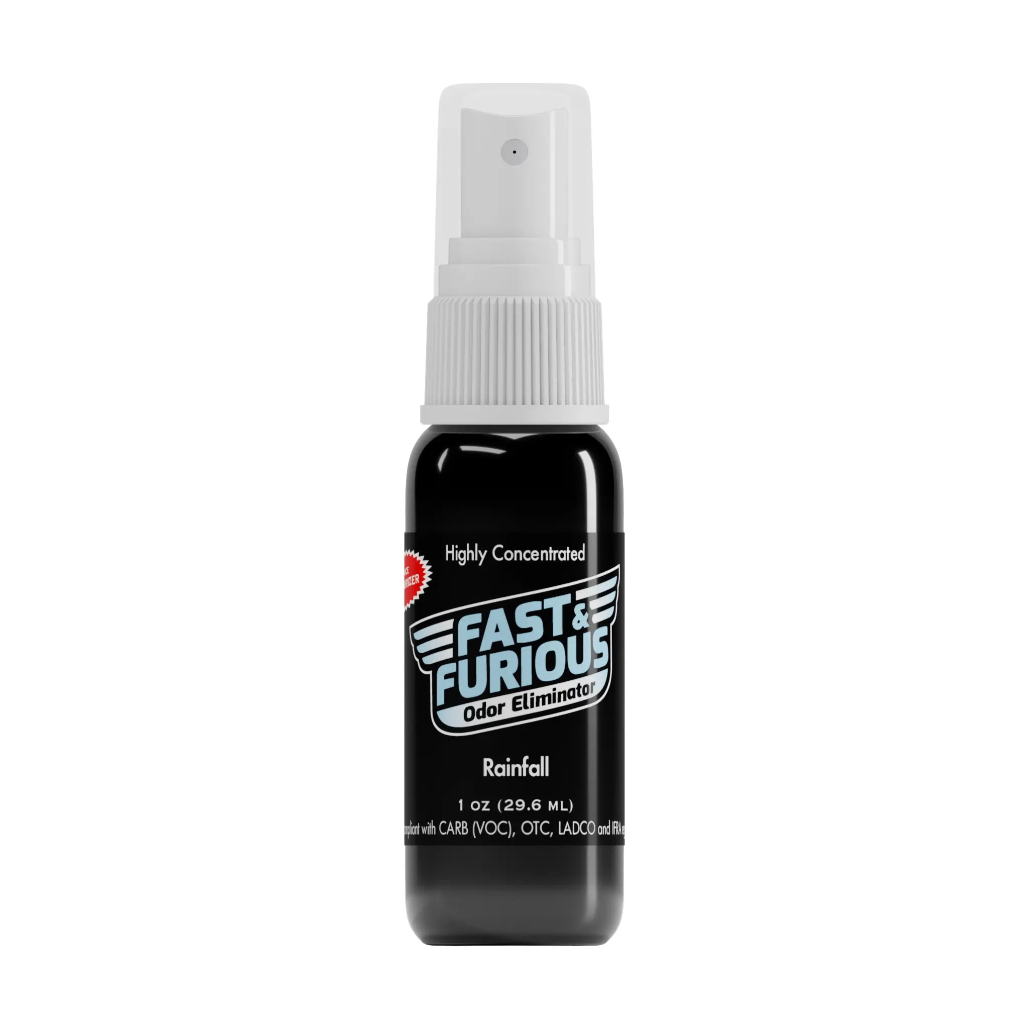 Fast and Furious Odor Eliminator - Rainfall Scent Size: 1 fl oz