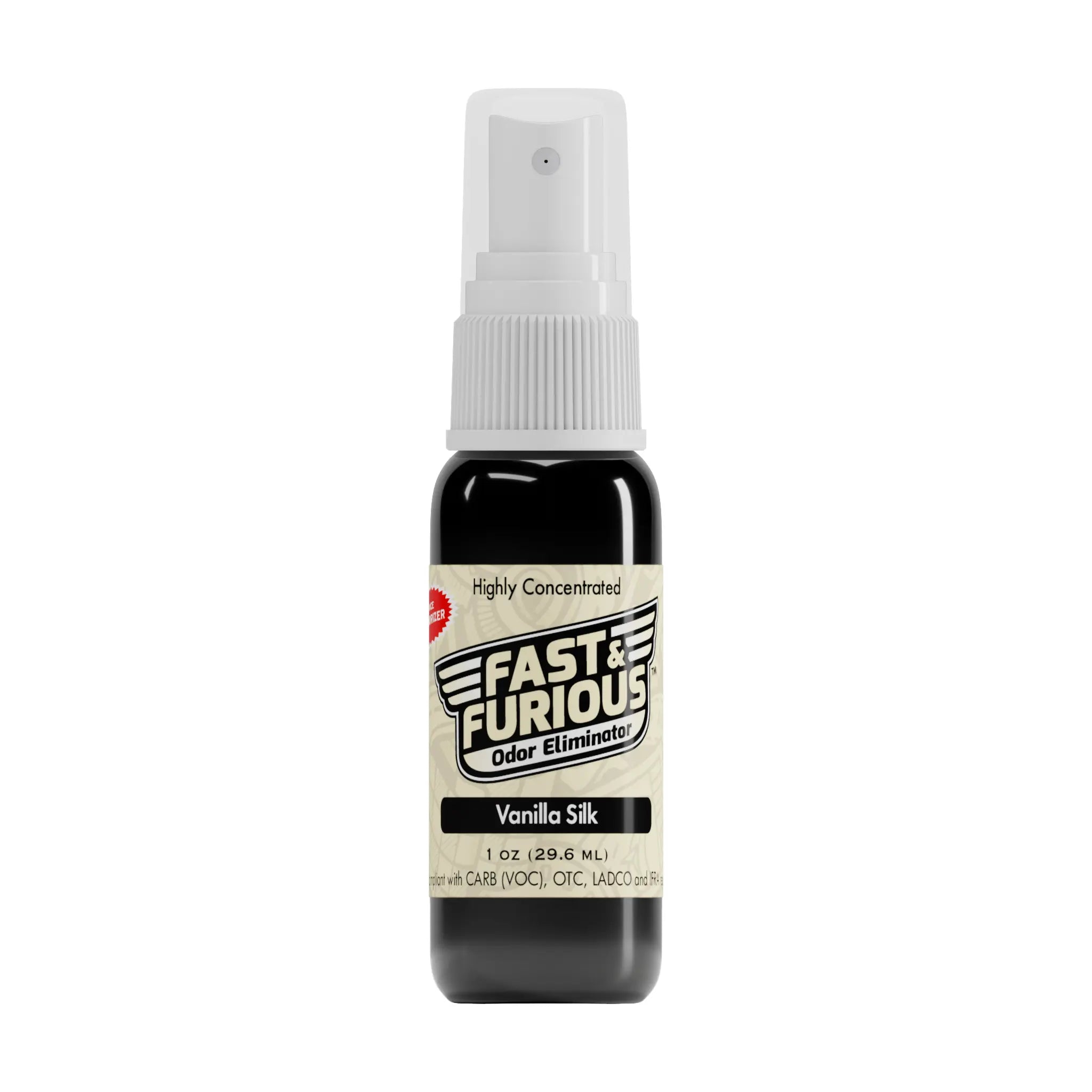 Fast and Furious Odor Eliminator - Vanilla Silk Scent Size: 1 fl oz