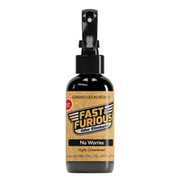 Fast and Furious Odor Eliminator - No Worries Scent Size: 4 fl oz