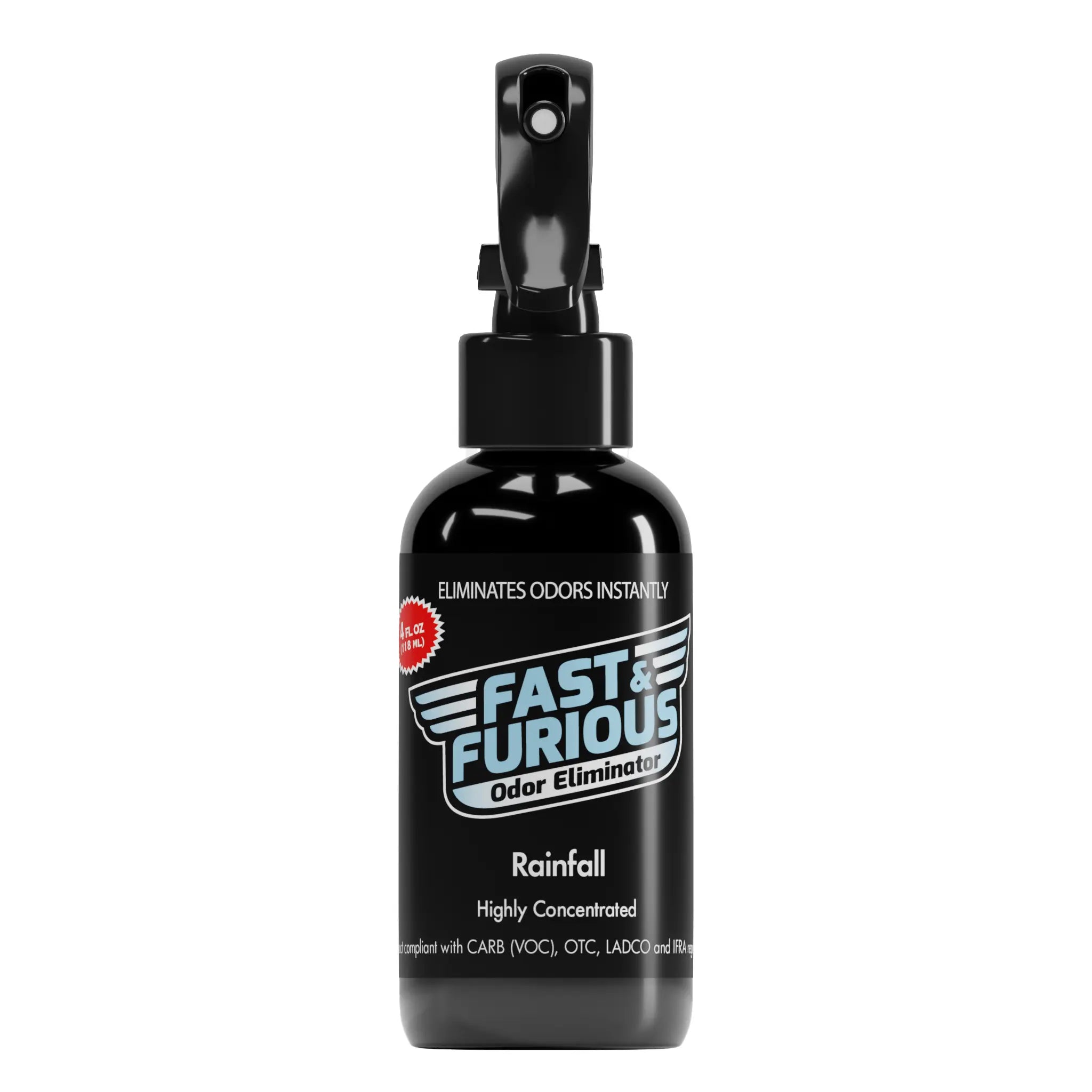 Fast and Furious Odor Eliminator - Rainfall Scent Size: 4 fl oz
