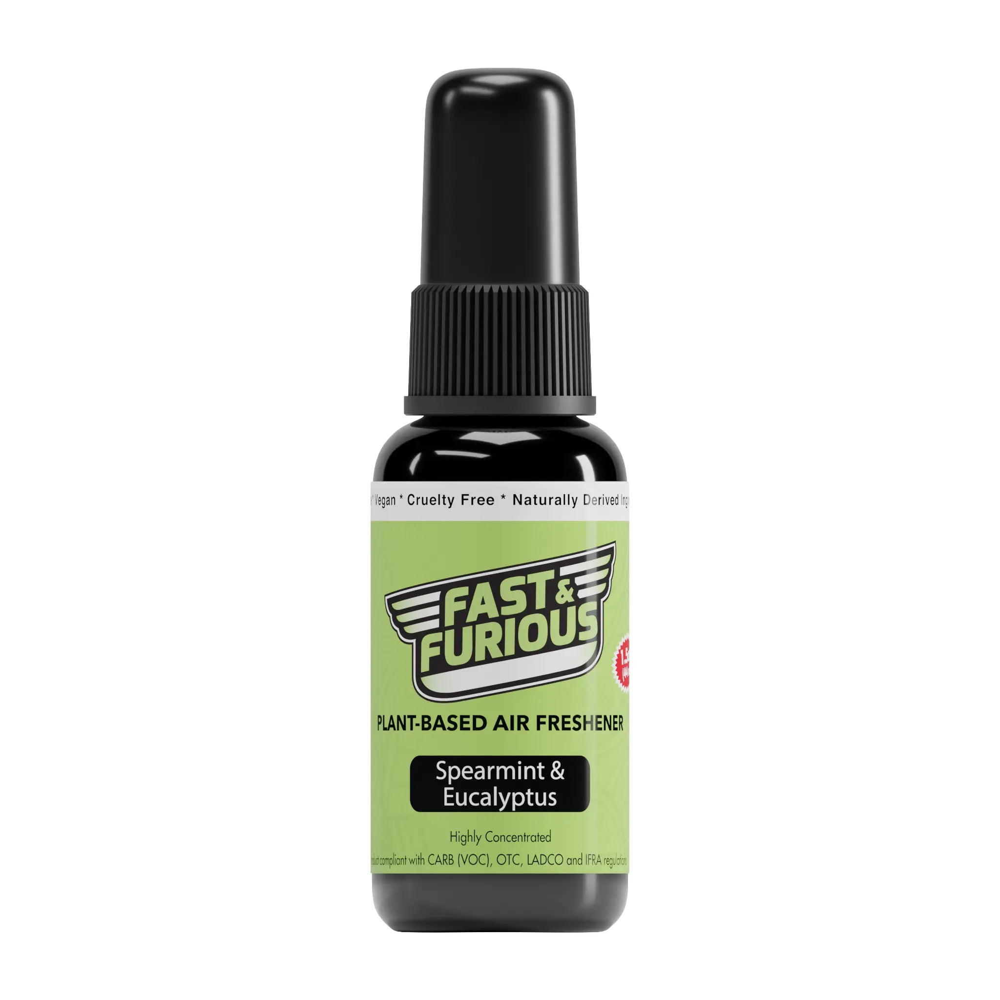 Fast and Furious Plant-Based Air Freshener - Spearmint & Eucalyptus Scent