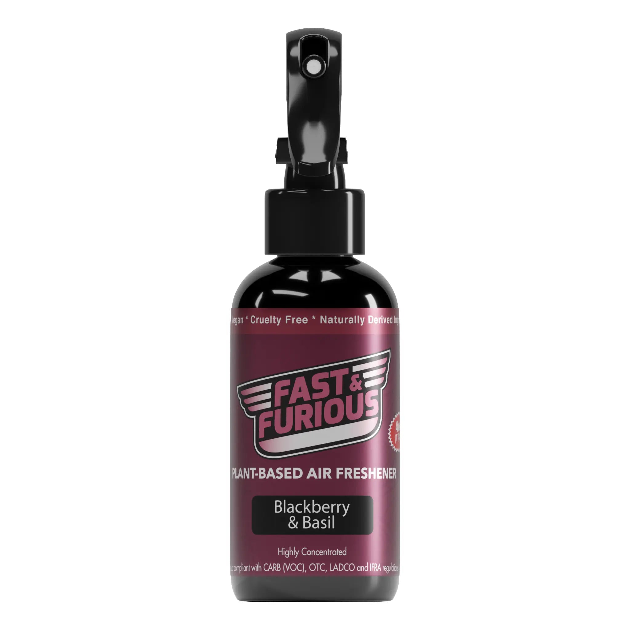Fast and Furious Plant-Based Air Freshener - Blackberry & Basil Scent