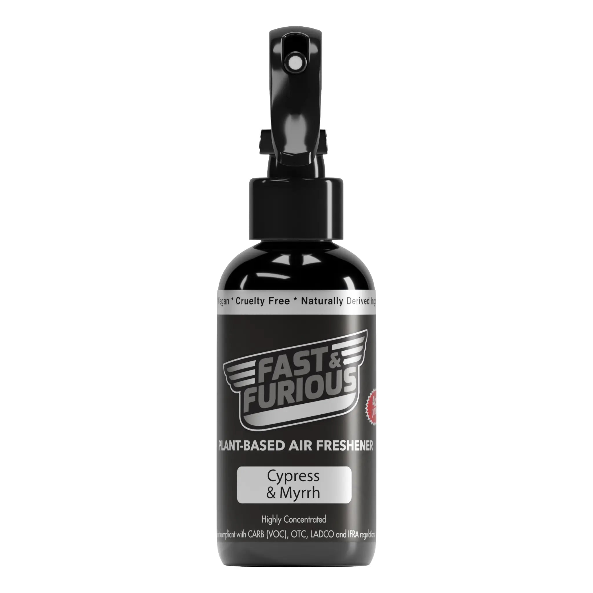 plant based air freshener Fast & Furious Plant-Based Air Freshener, Cypress & Myrrh Scent 4.0 fl. oz. (118ml)
