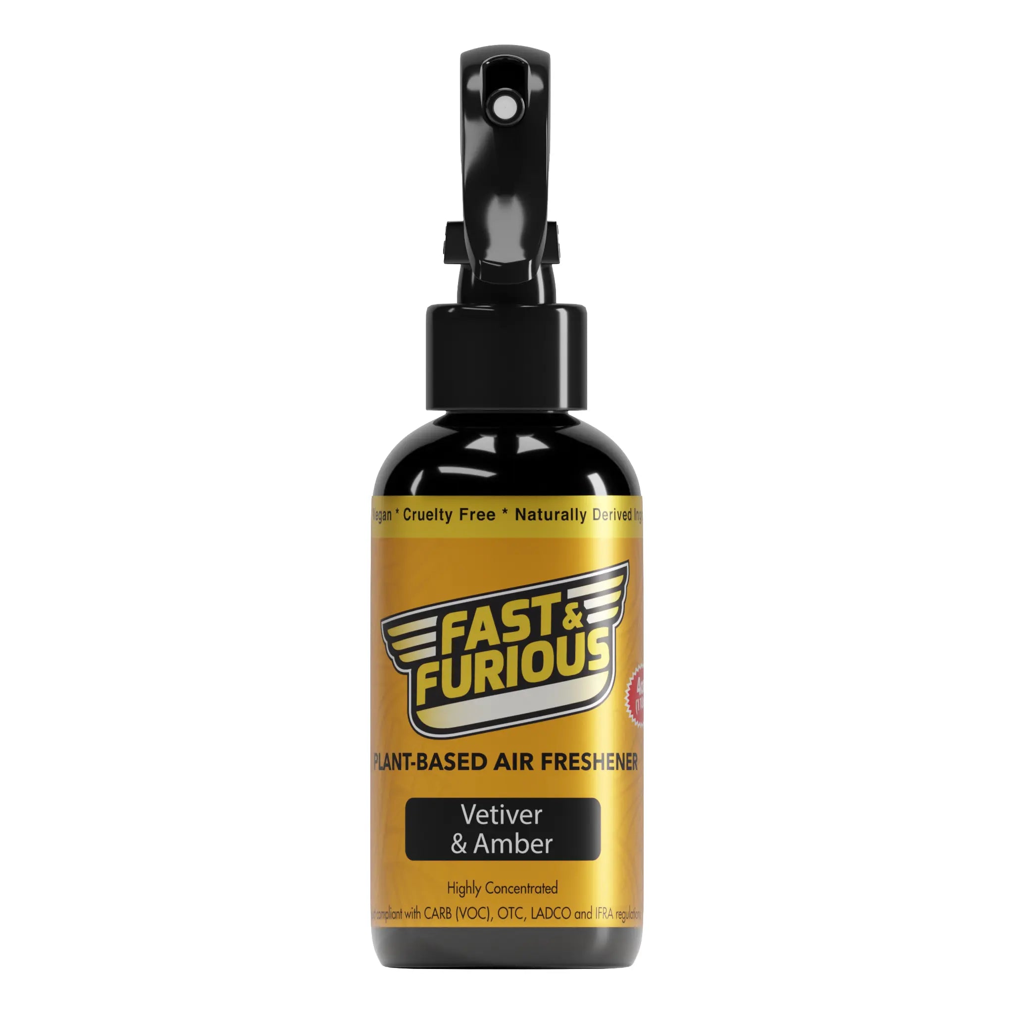 Fast and Furious Plant-Based Air Freshener - Vetiver & Amber Scent