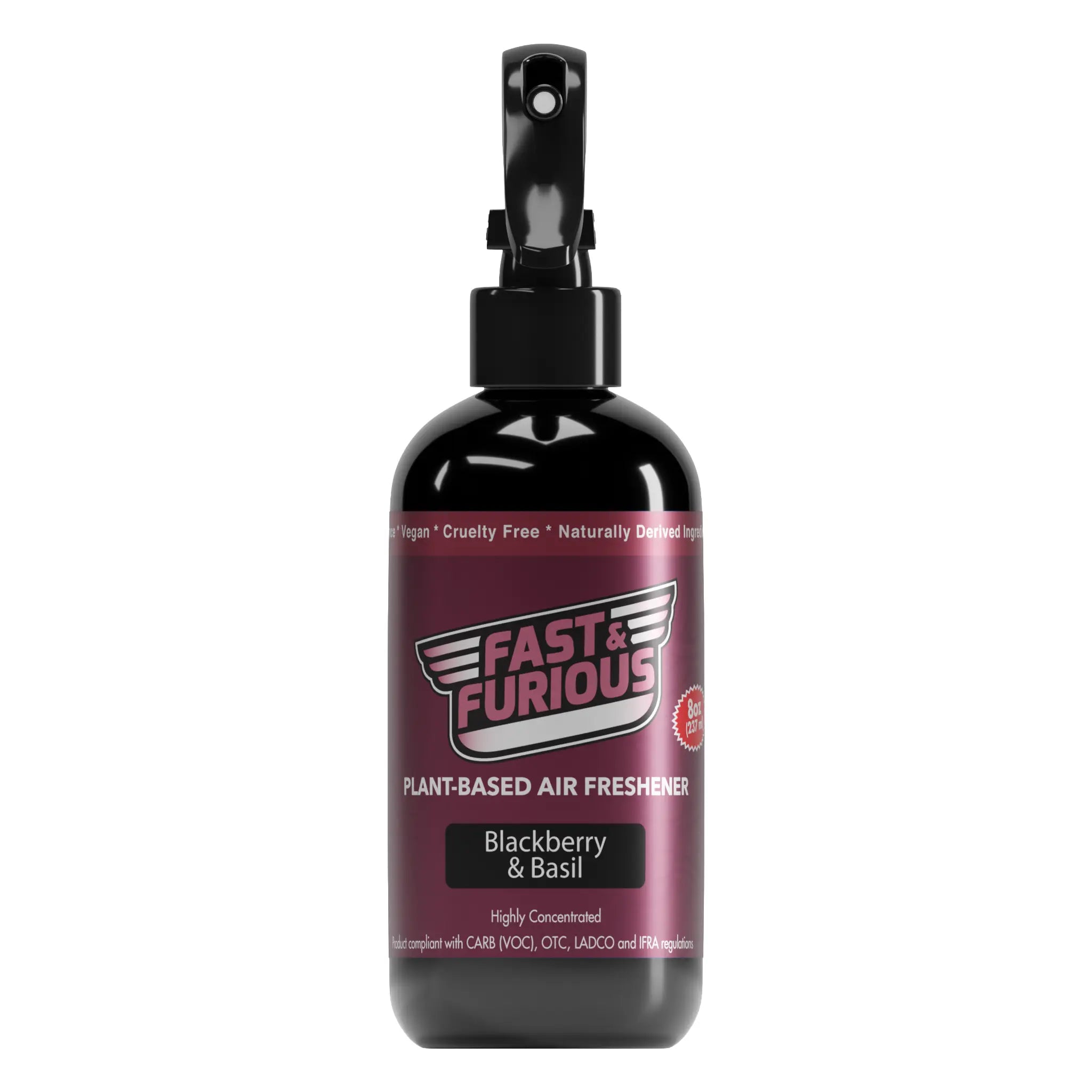 Fast and Furious Plant-Based Air Freshener - Blackberry & Basil Scent