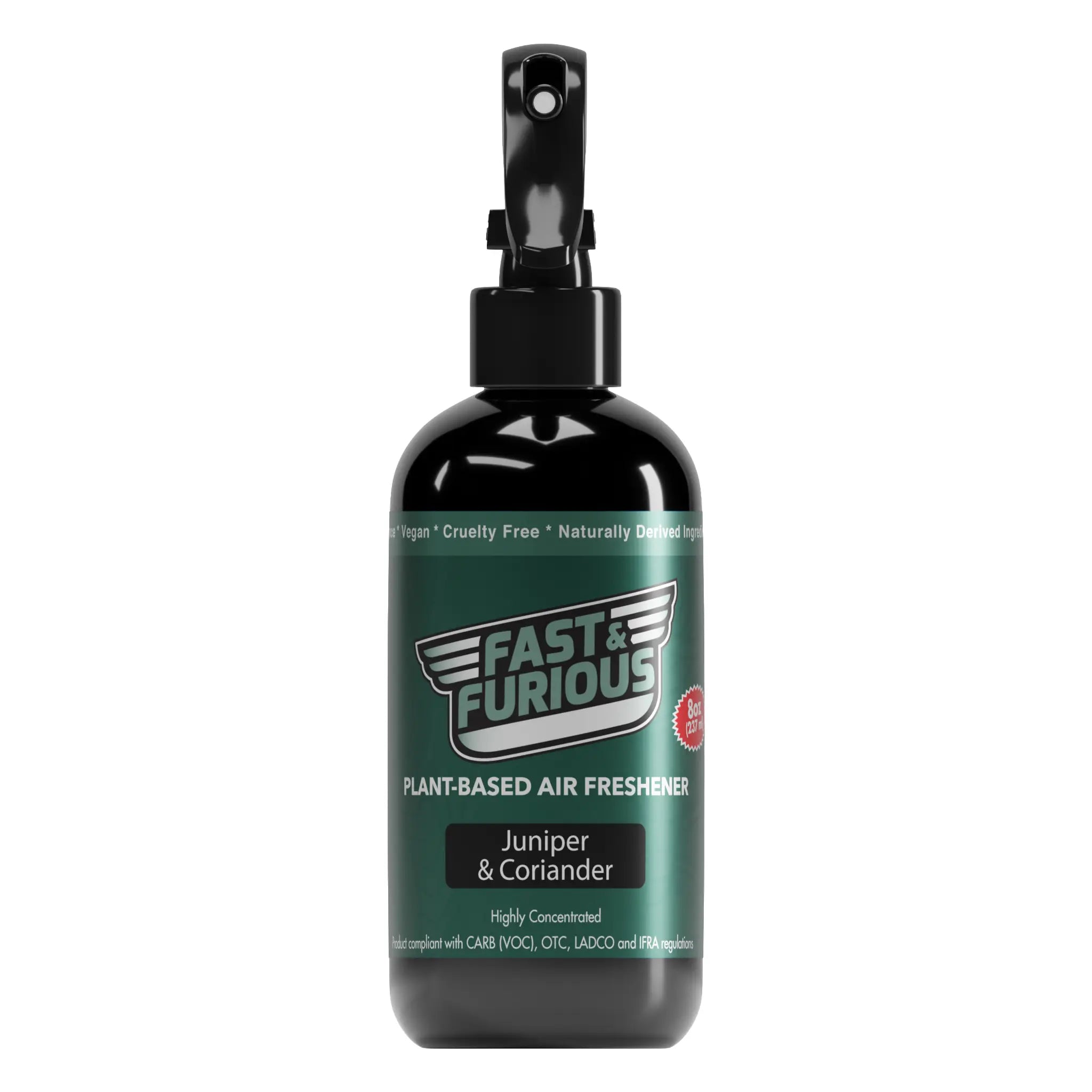 Fast & Furious Plant-Based Air Freshener, Juniper & Coriander Scent