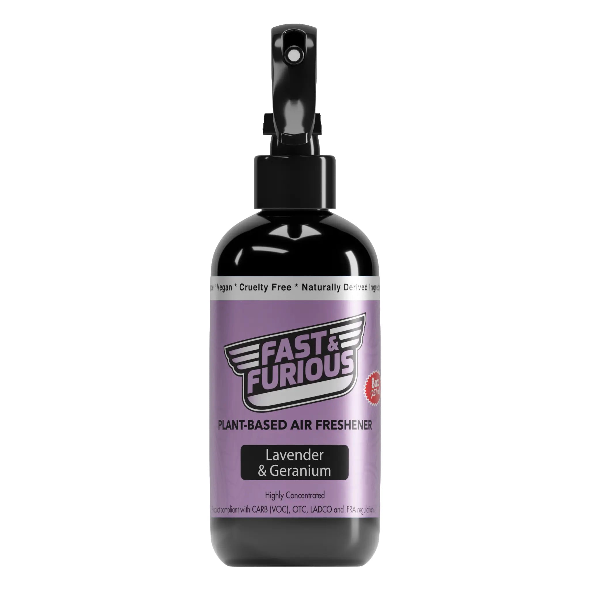 Fast and Furious Plant-Based Air Freshener - Lavender & Geranium Scent