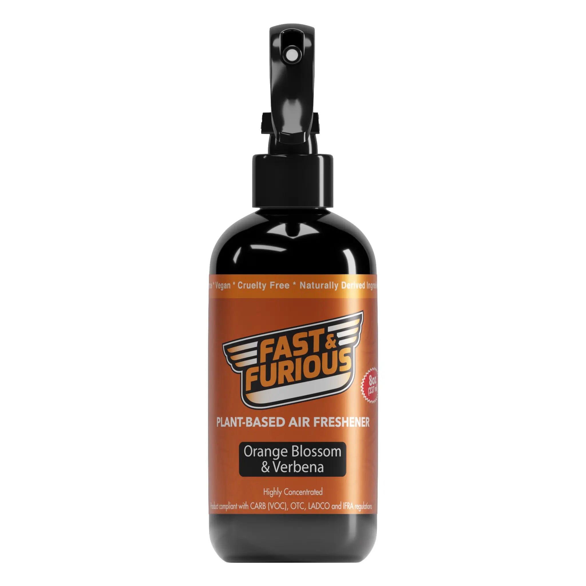 Fast & Furious Plant-Based Air Freshener - Orange Blossom & Verbena Scent