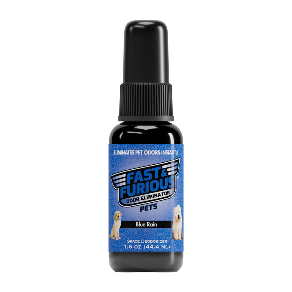 Fast and Furious Pets Odor Eliminator - Blue Rain Scent Size: 1.5oz