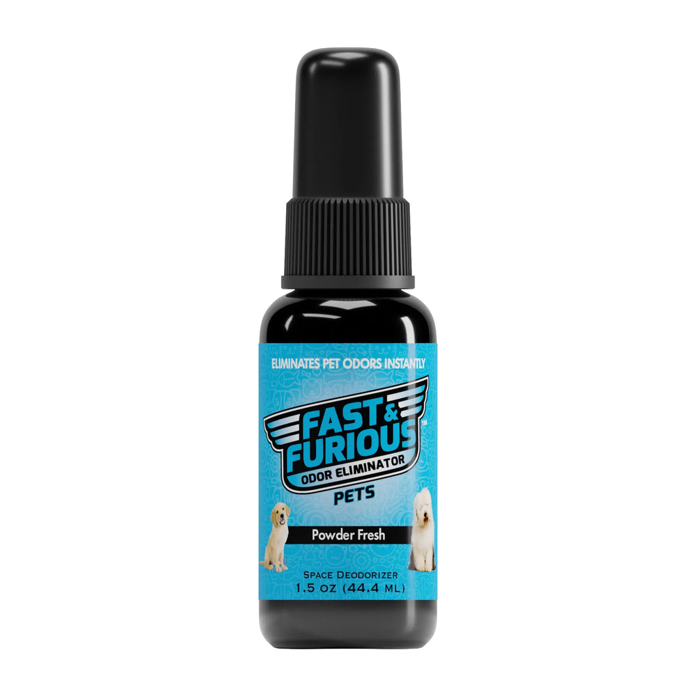 Fast and Furious Pets Odor Eliminator - Powder Fresh Scent Size: 1.5oz