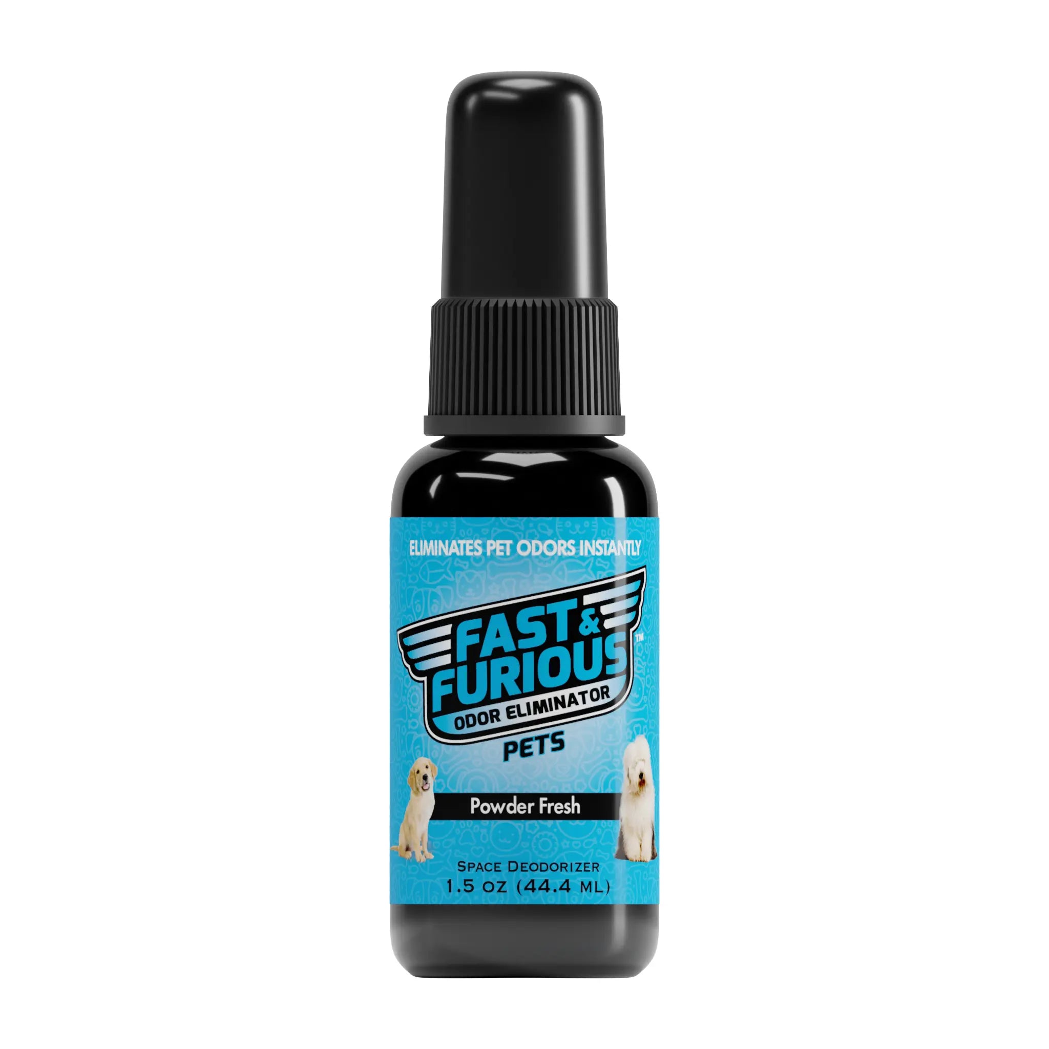 Fast and Furious Pets Odor Eliminator - Powder Fresh Scent Size: 1.5oz