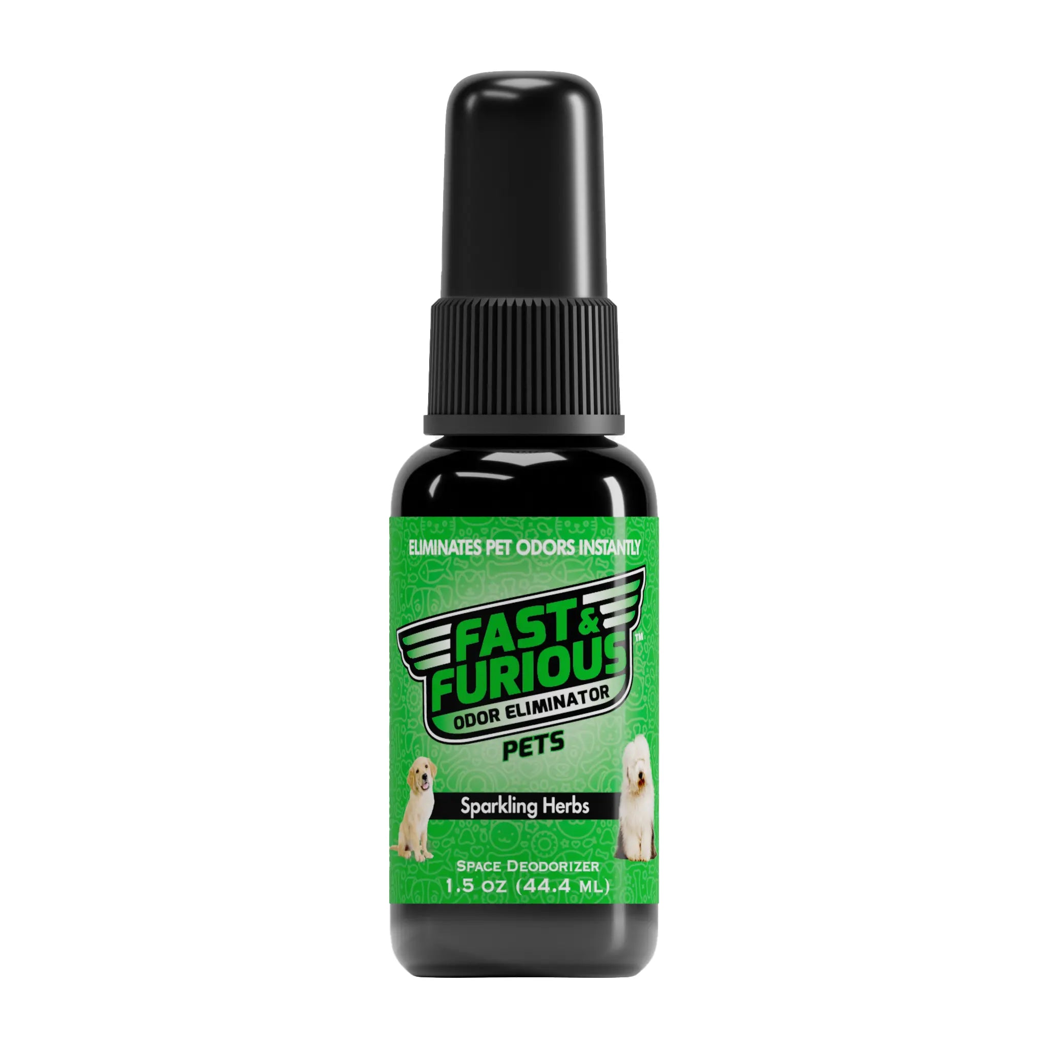 Fast and Furious Pets Odor Eliminator - Sparkling Herbs Scent Size: 1.5oz
