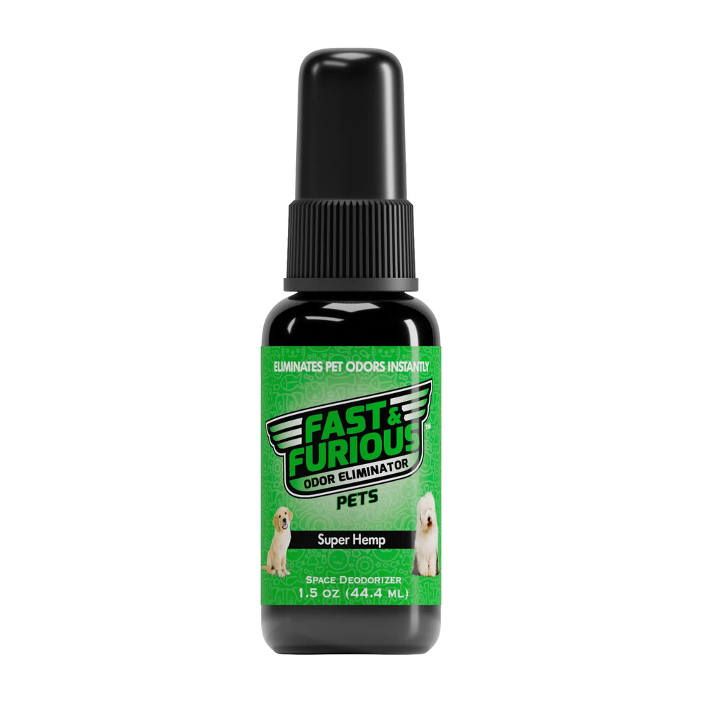 Fast and Furious Pets Odor Eliminator - Super Hemp Scent Size: 1.5oz