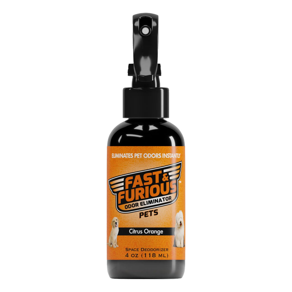 Fast and Furious Pets Odor Eliminator - Citrus Orange Scent Size: 4oz