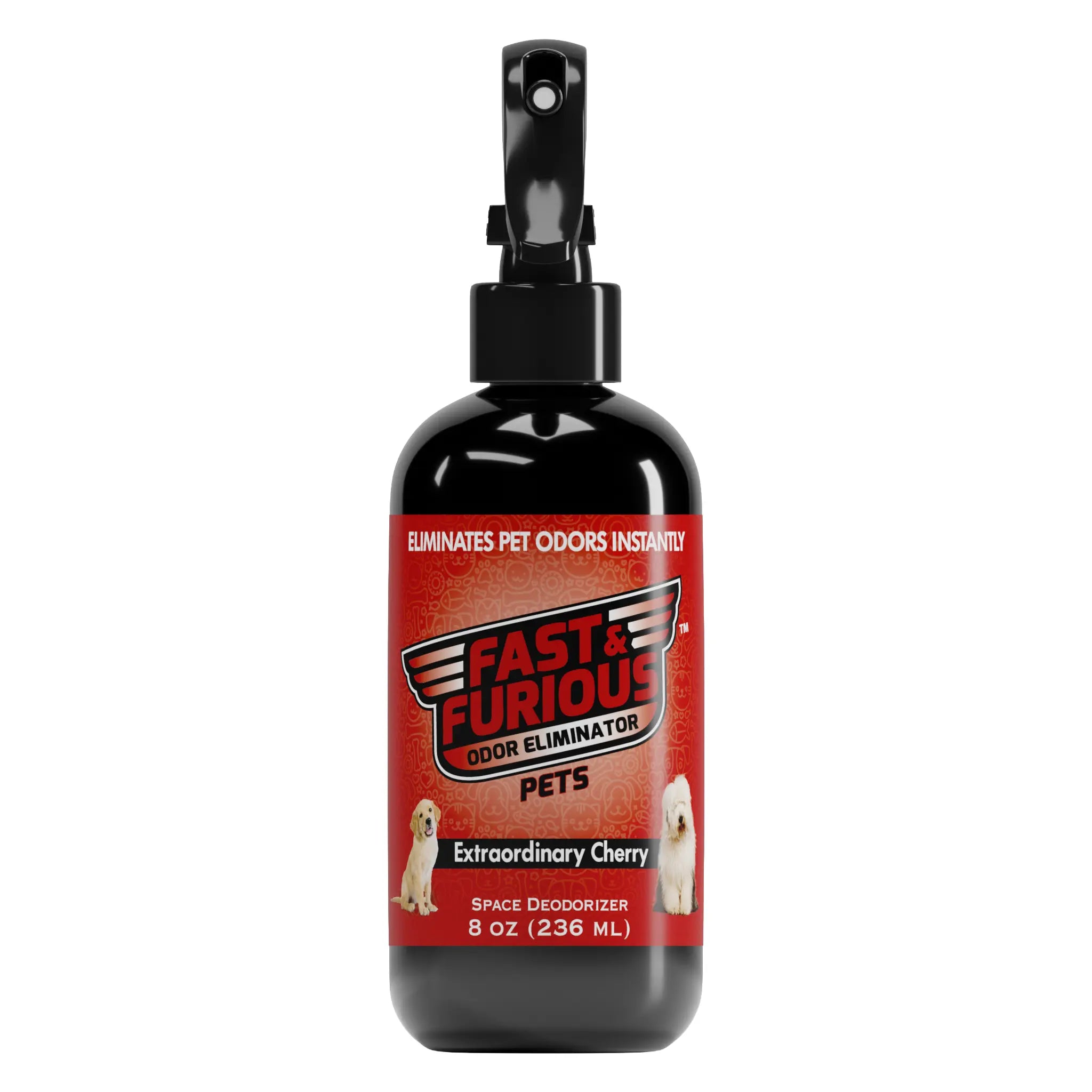 Fast and Furious Pets Odor Eliminator - Extraordinary Cherry Scent Size: 8oz