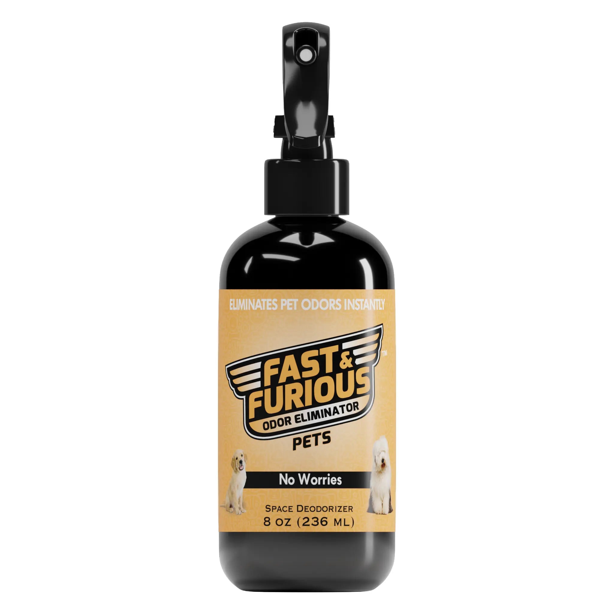 Fast and Furious Pets Odor Eliminator - No Worries Scent Size: 8oz