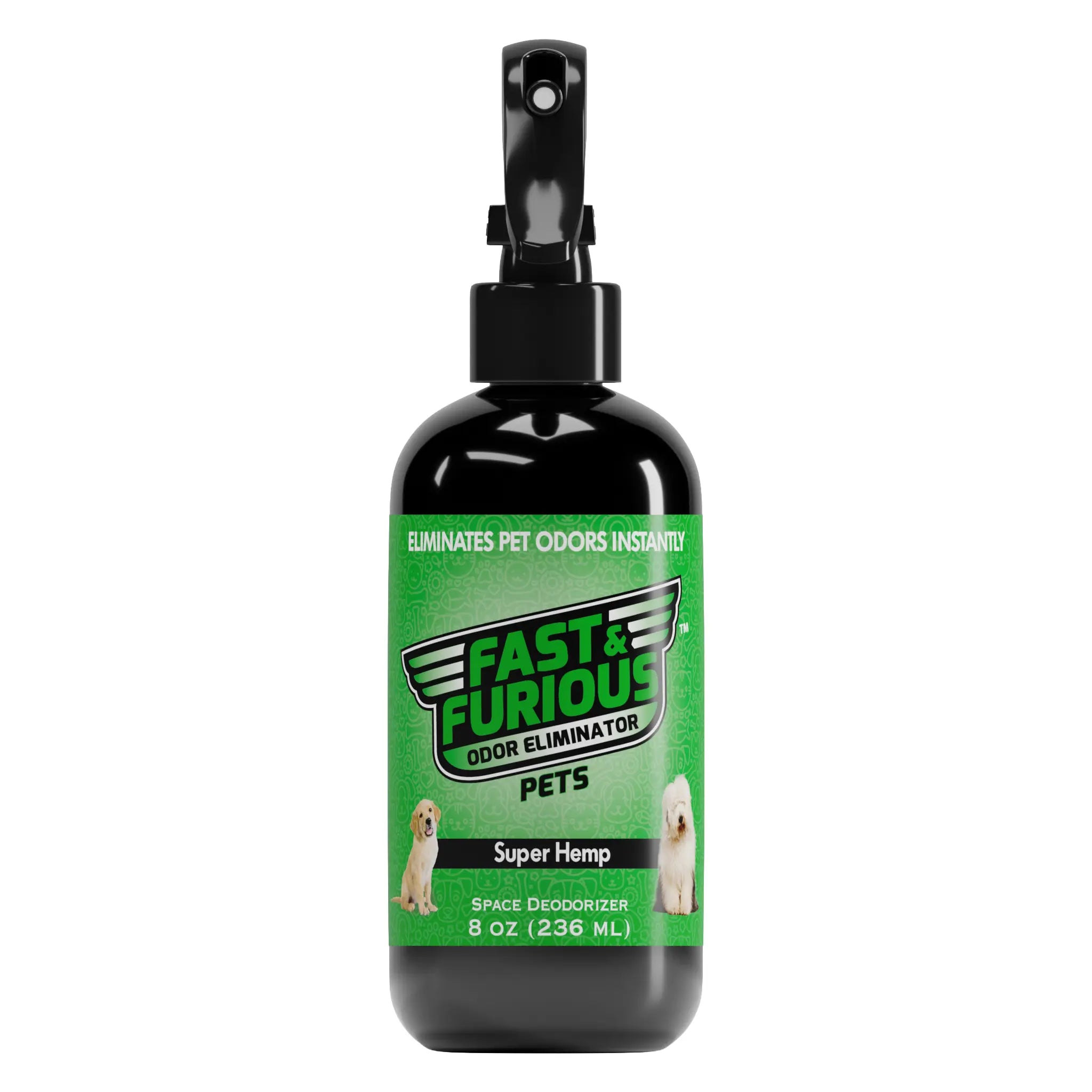 Fast and Furious Pets Odor Eliminator - Super Hemp Scent Size: 8oz
