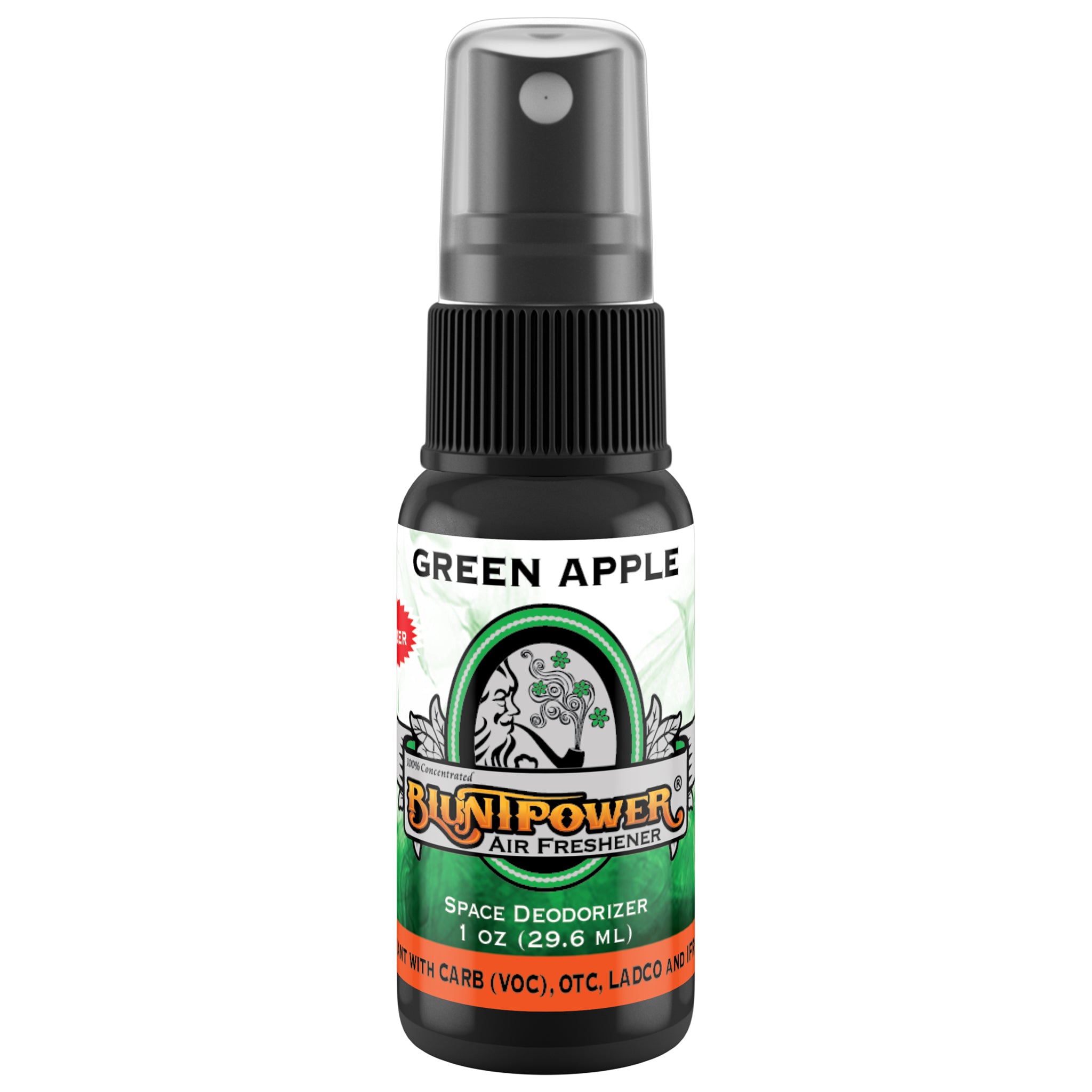 NEW BluntPower Mini Air Fresheners (1 FL OZ) Fragrance: Green Apple
