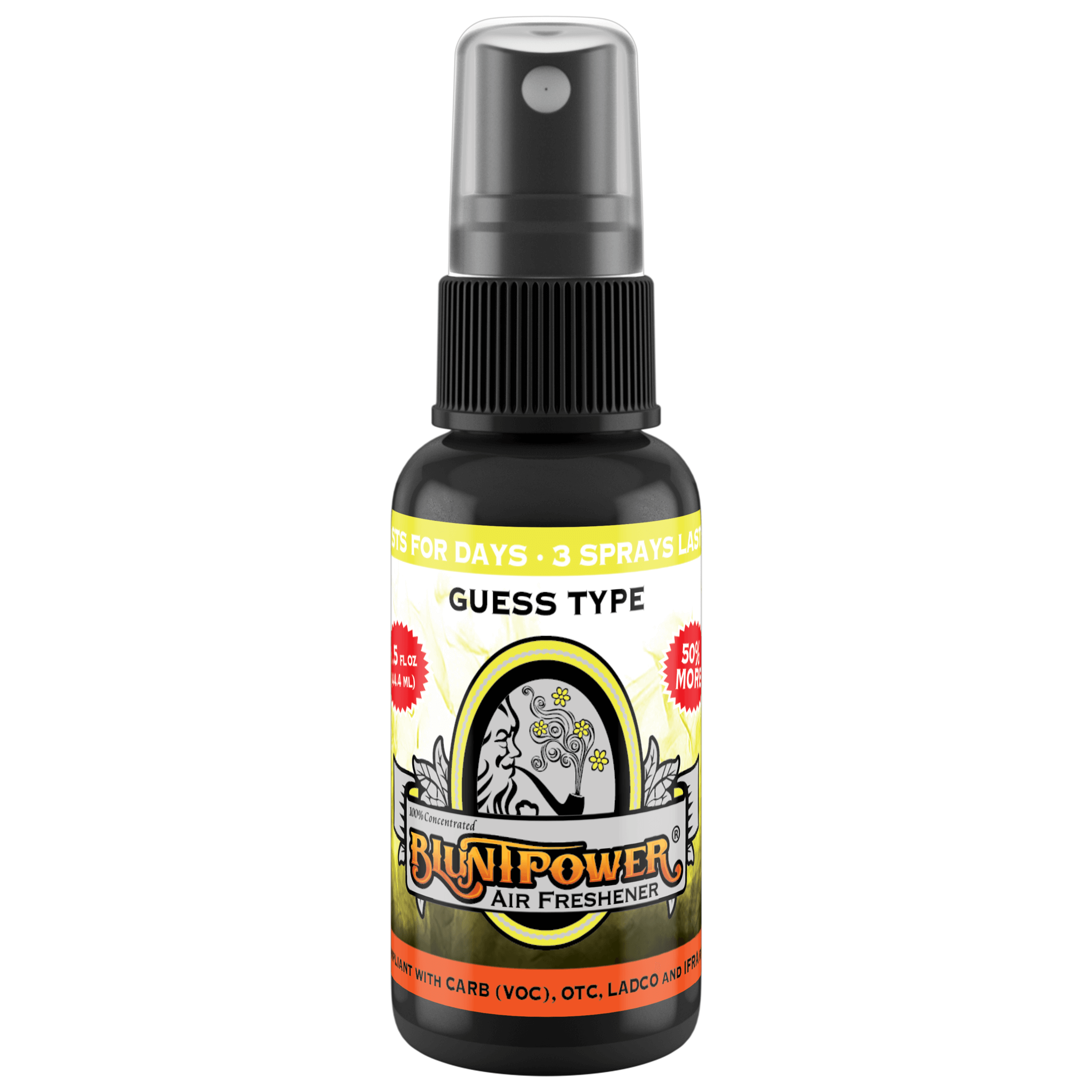 BluntPower Air Freshener - Guess Type Size: 1.5floz