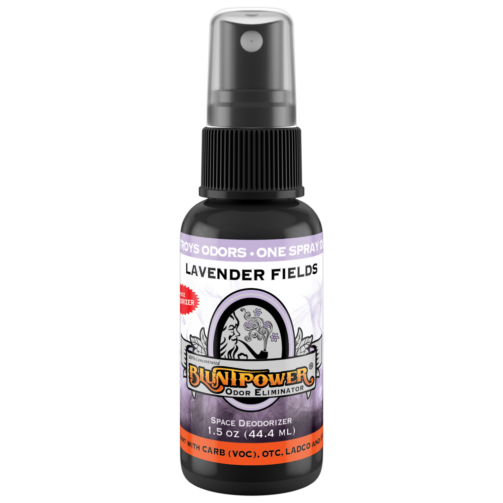 BluntPower Odor Eliminator - Lavender Fields Scent Size: 1.5fl oz