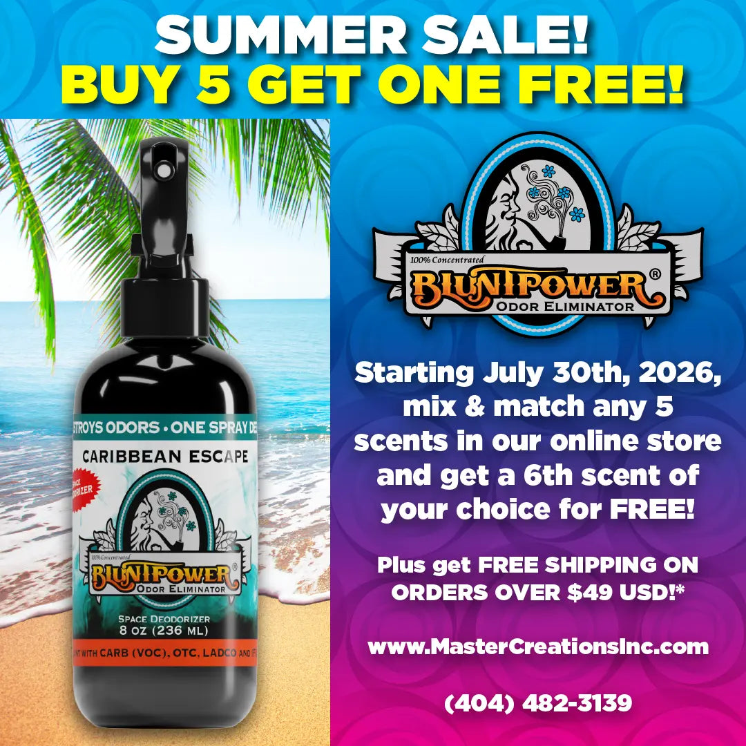 SQUARE BANNER - Summer Sale, Buy 5 Odor Eliminator Sprays, Get One Free