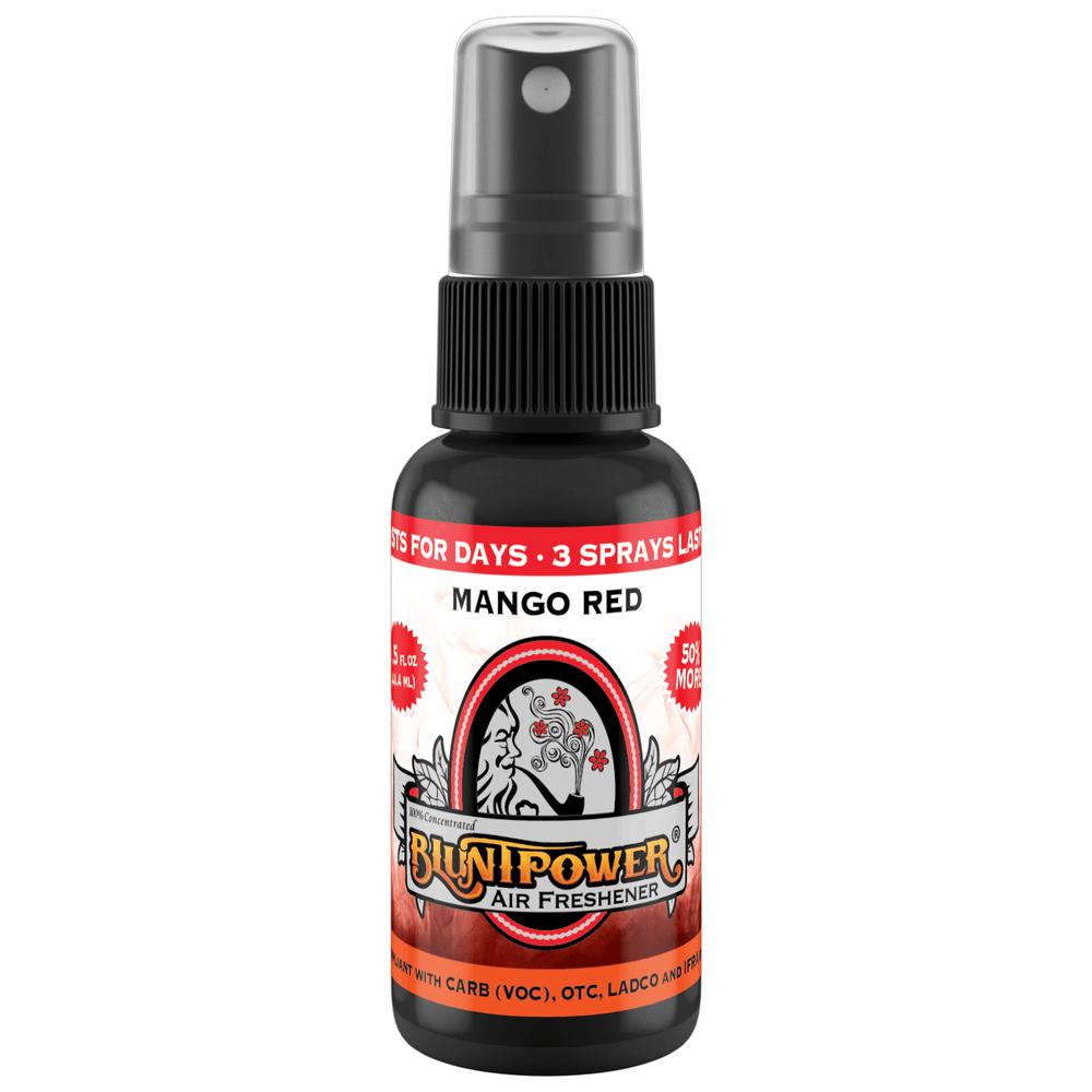 BluntPower Air Freshener - Mango Red Scent Size: 1.5floz