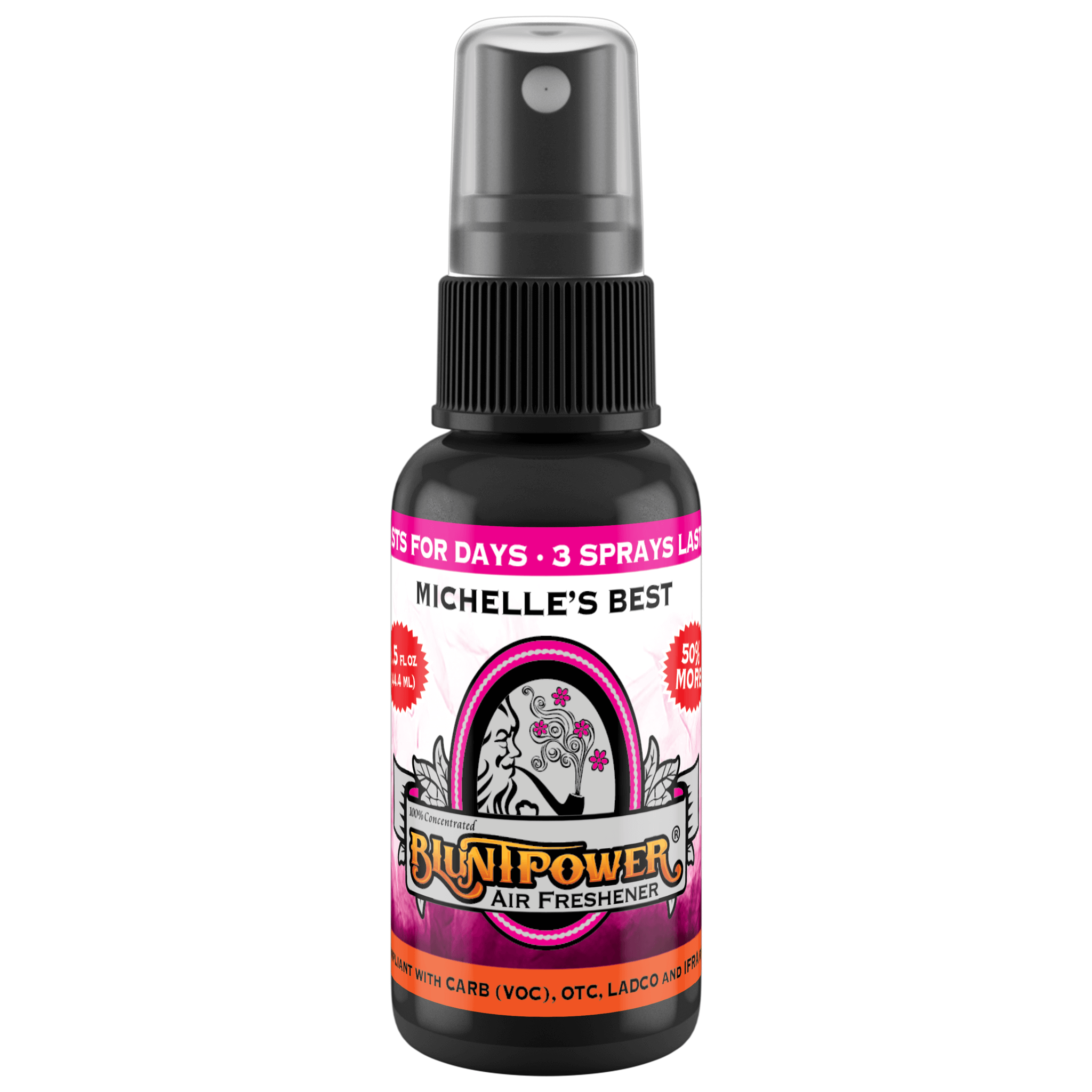 BluntPower Air Freshener - Michelle's Best Scent Size: 1.5floz