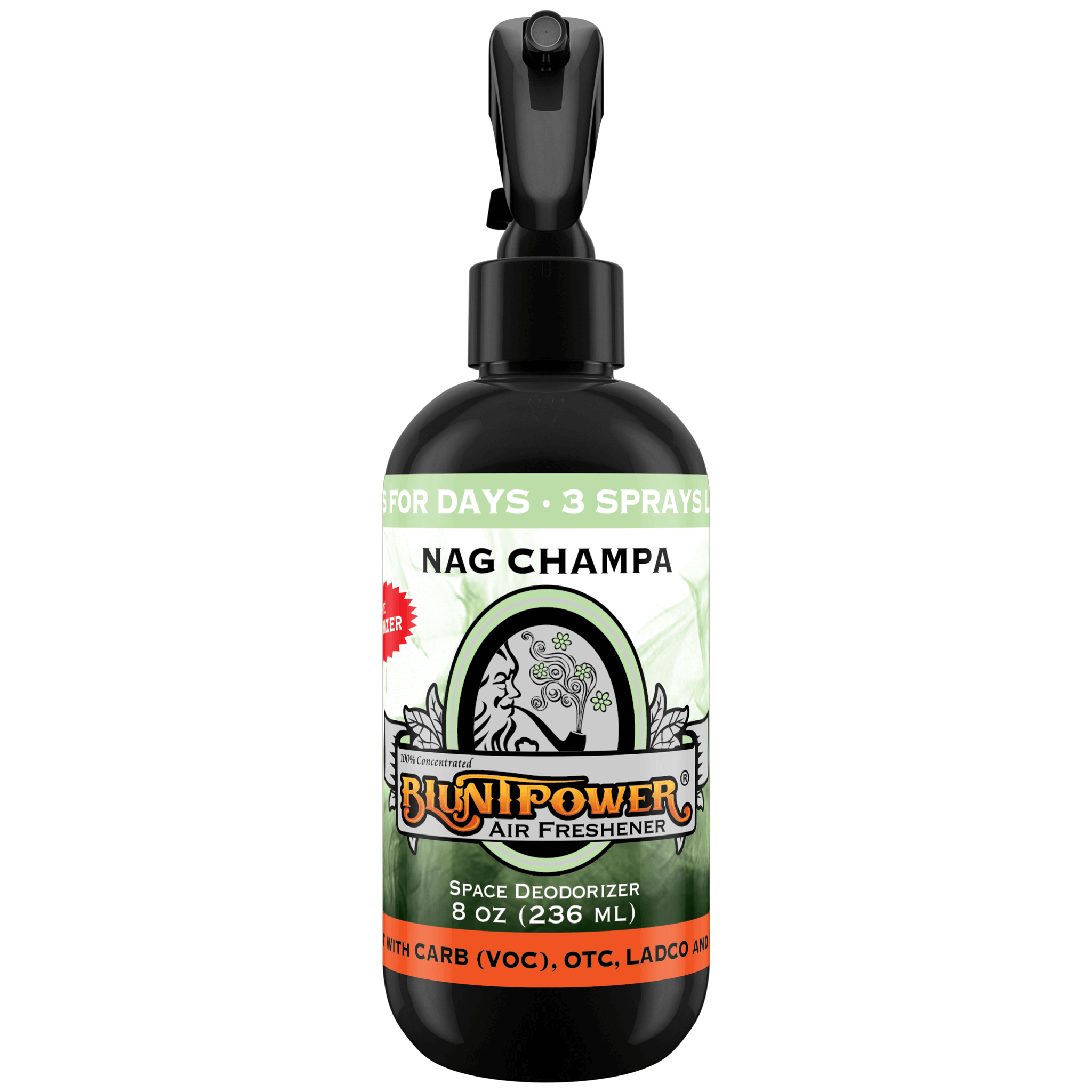 BluntPower Air Freshener - Nag Champa Scent Size: 8floz