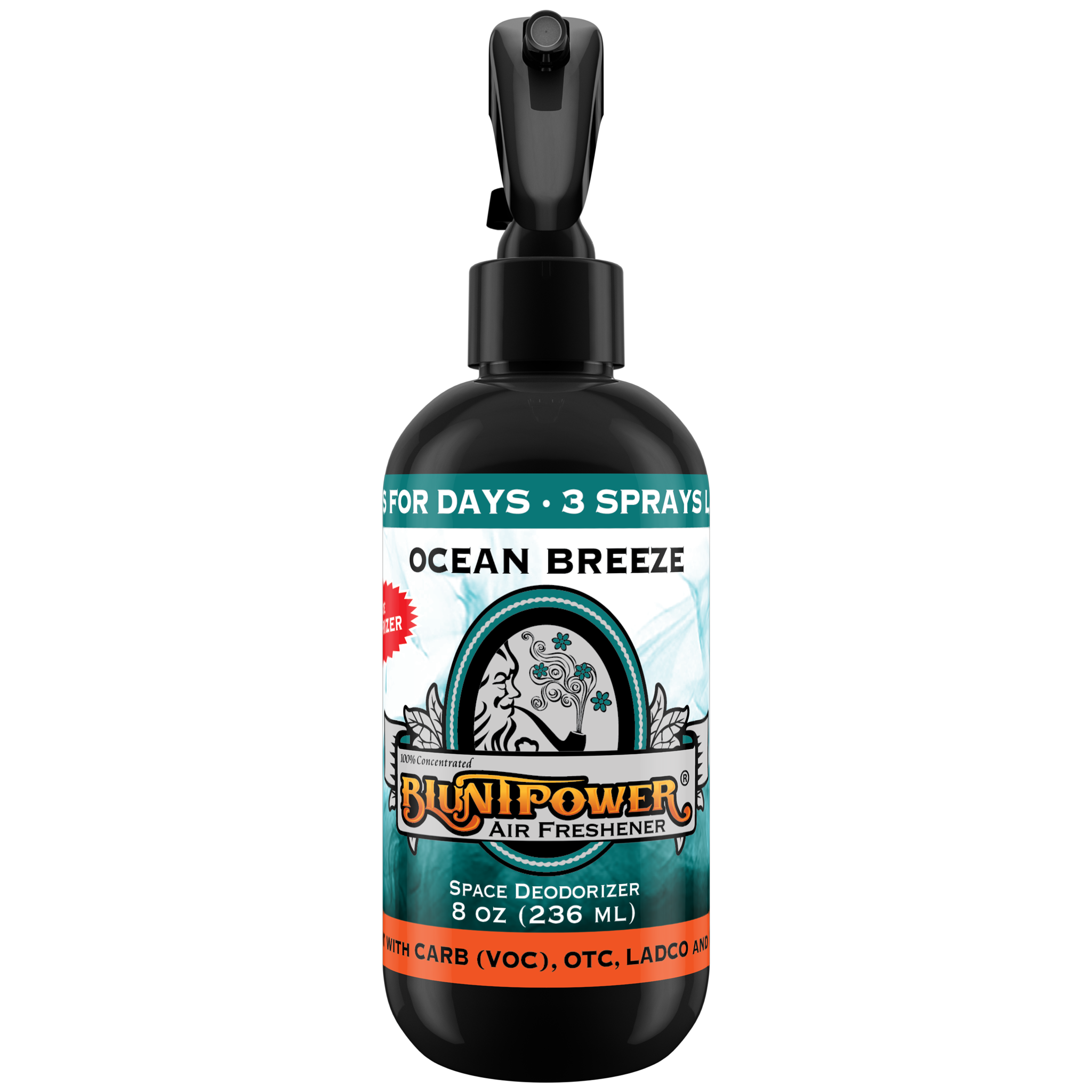 BluntPower Air Freshener - Ocean Breeze Scent