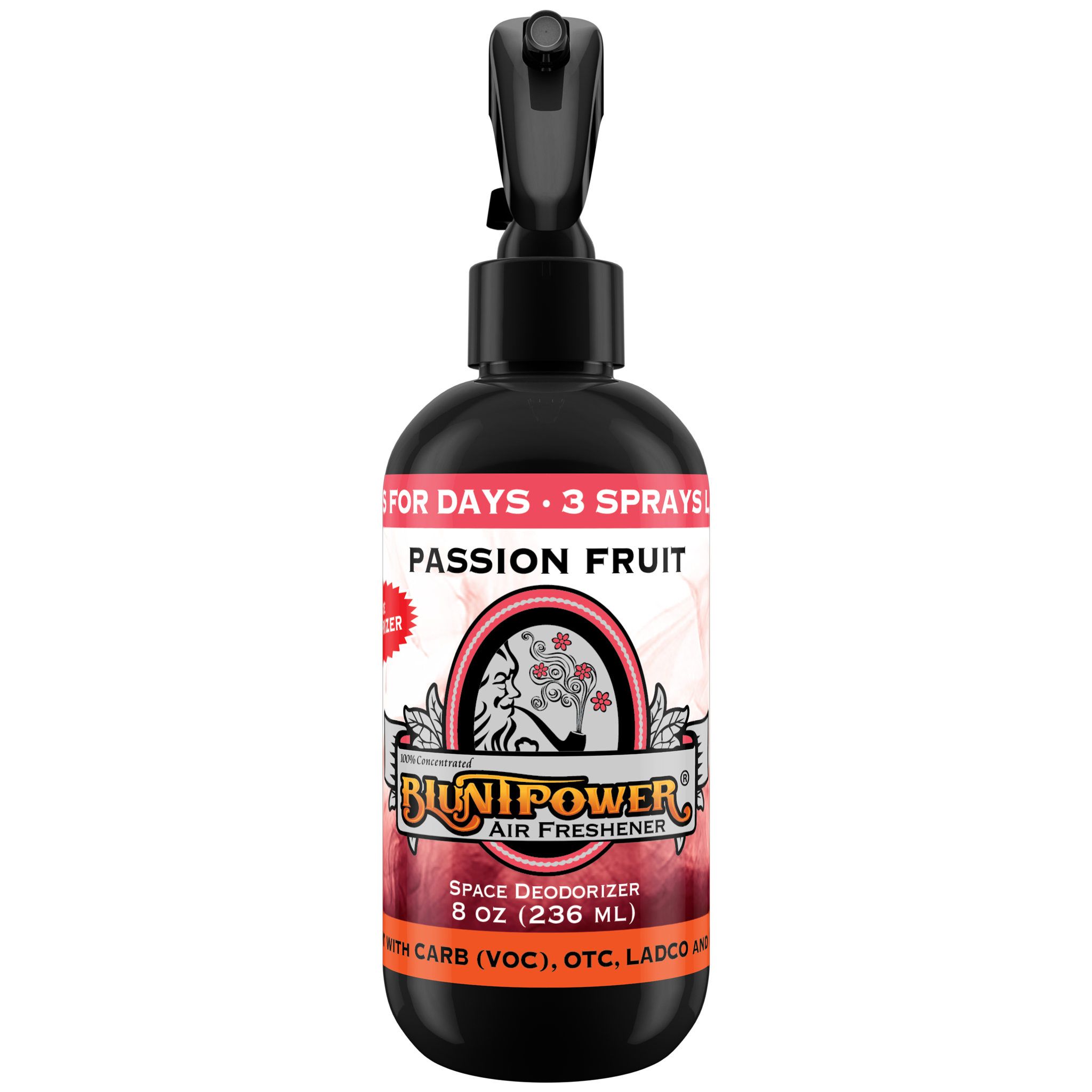 BluntPower Air Freshener - Passion Fruit Scent Size: 8floz