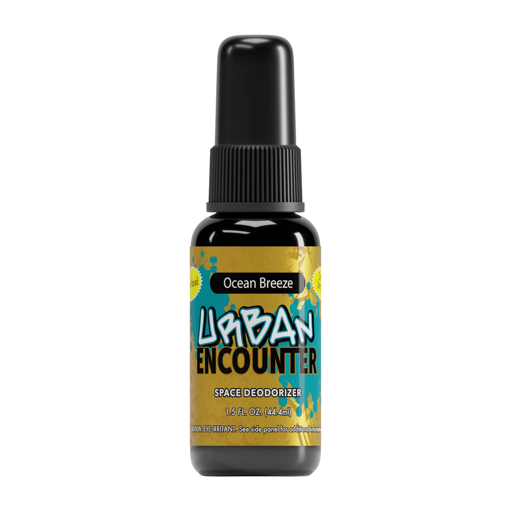 Urban Encounter Premium Water-Based Space Deodorizer, 1.5 fl. oz. (44ml), Ocean Breeze Scent