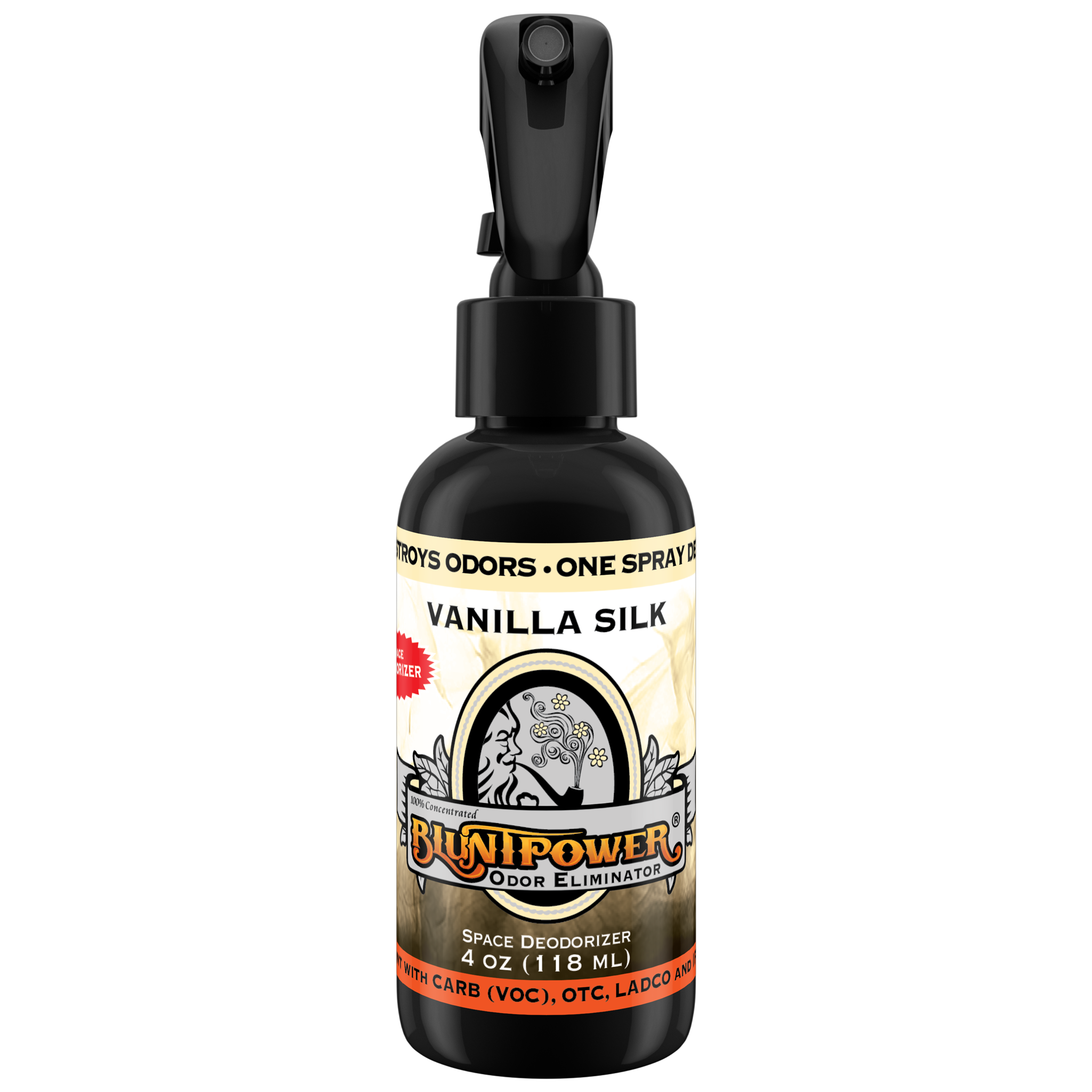 BluntPower Odor Eliminator - Vanilla Silk Scent Size: 4 fl oz