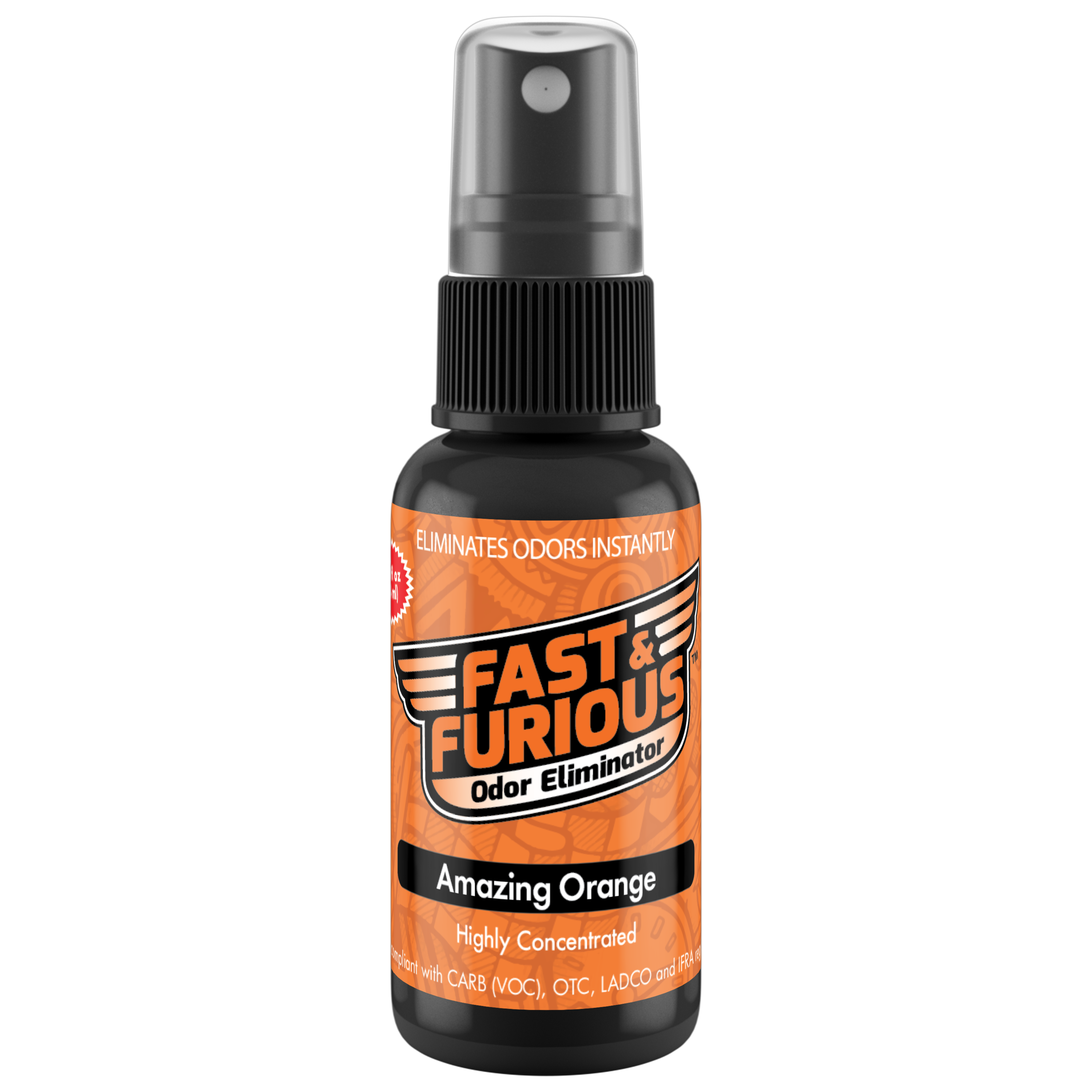 Fast and Furious Odor Eliminator - Amazing Orange Scent