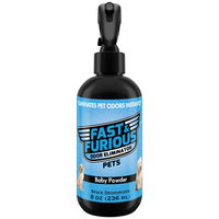 Fast and Furious Pets Odor Eliminator - Baby Powder Scent Size: 8oz