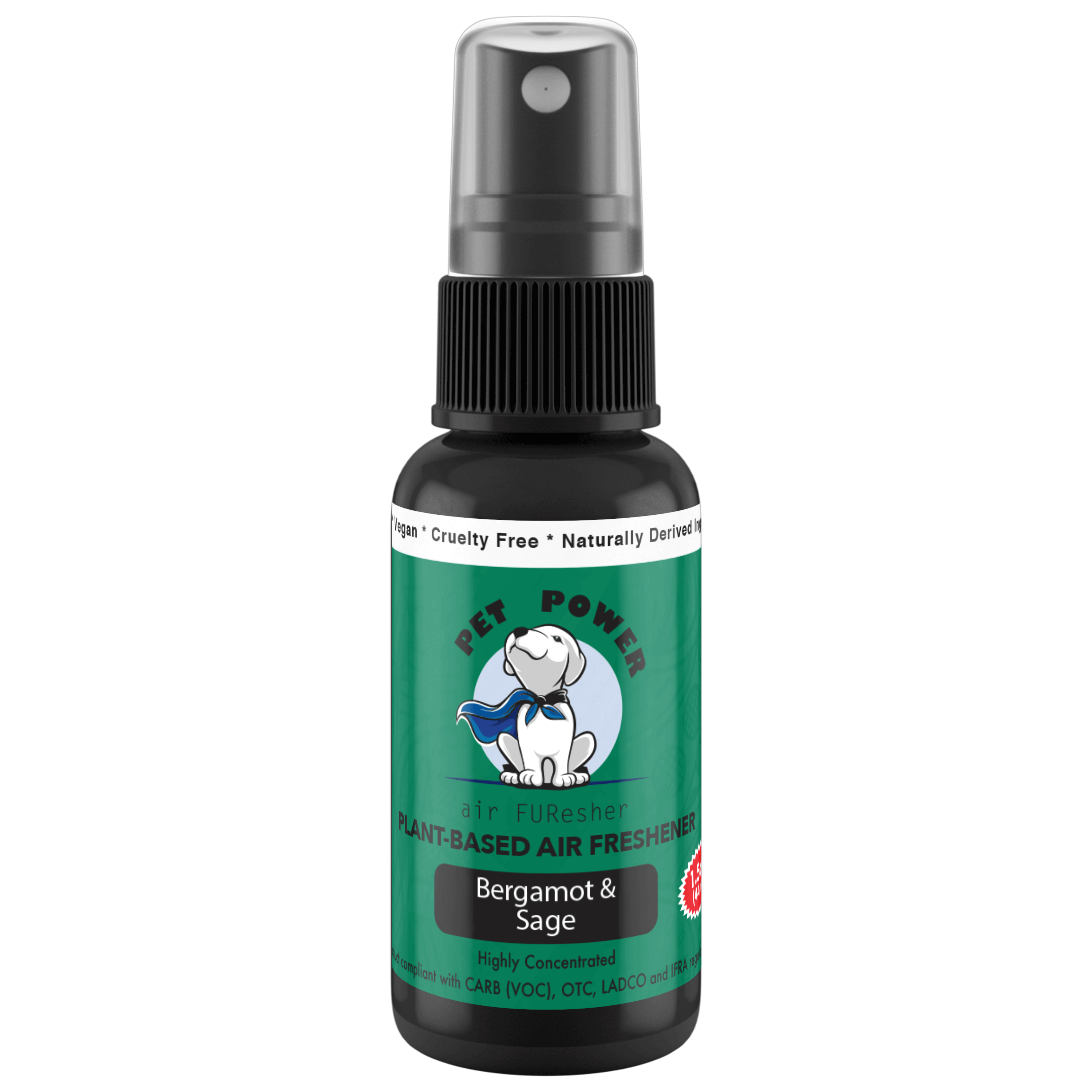 Pet Power Bergamot & Sage Plant-Based Air Freshener