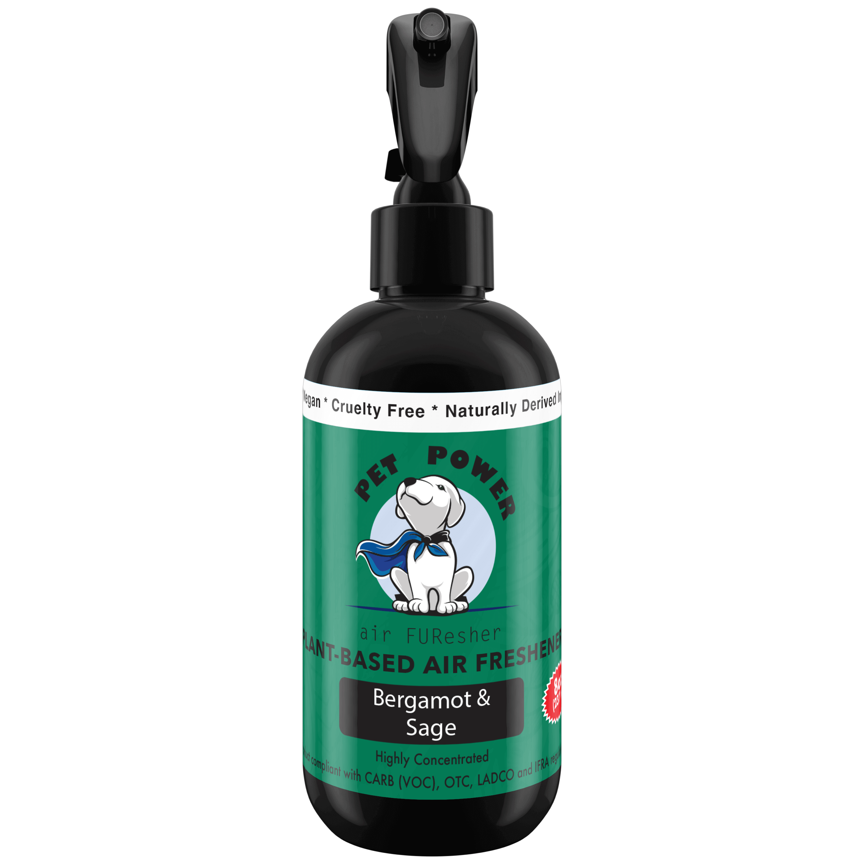 Pet Power Bergamot & Sage Plant-Based Air Freshener