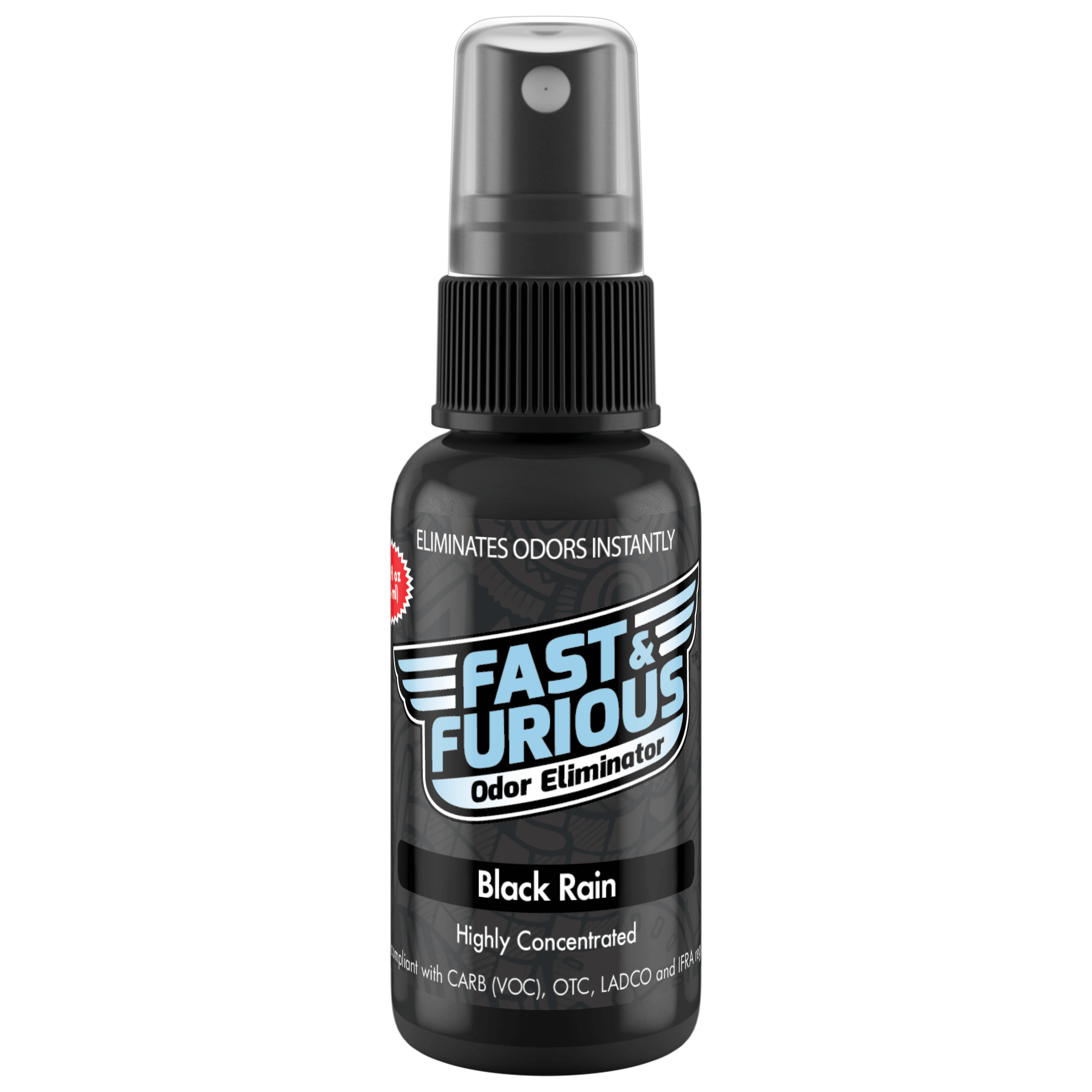 Fast and Furious Odor Eliminator - Black Rain Scent