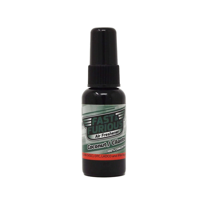 Fast & Furious Air Freshener Spray, Coconut & Cilantro