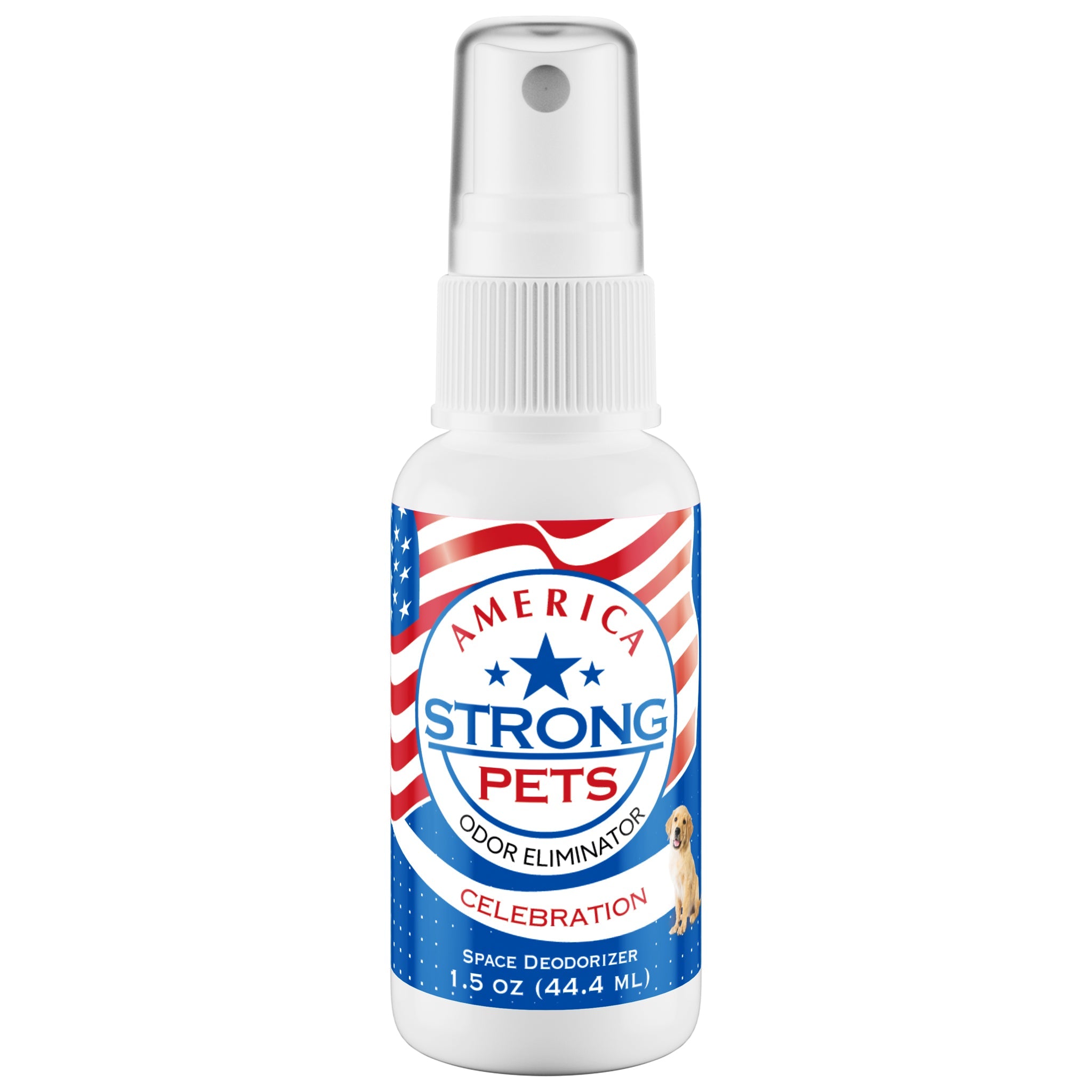 America Strong Pet Odor Eliminator - Celebration Scent Size: 1.5 fl oz