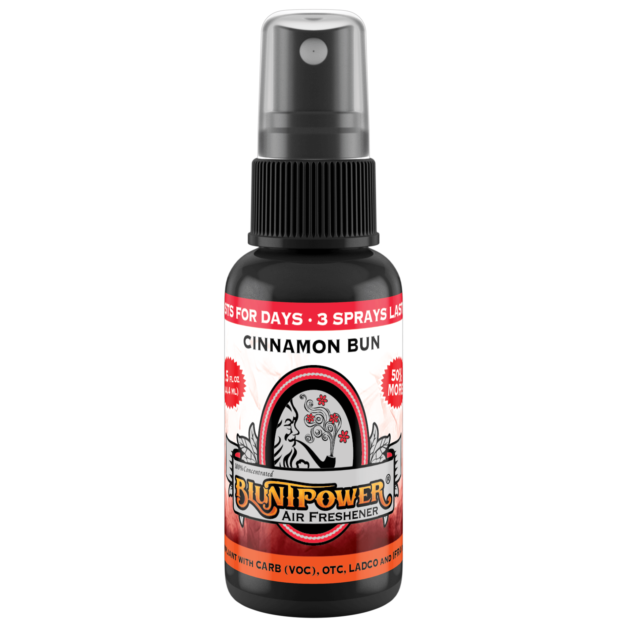 BluntPower Air Freshener - Signature Series Fragrance: Cinnamon Bun