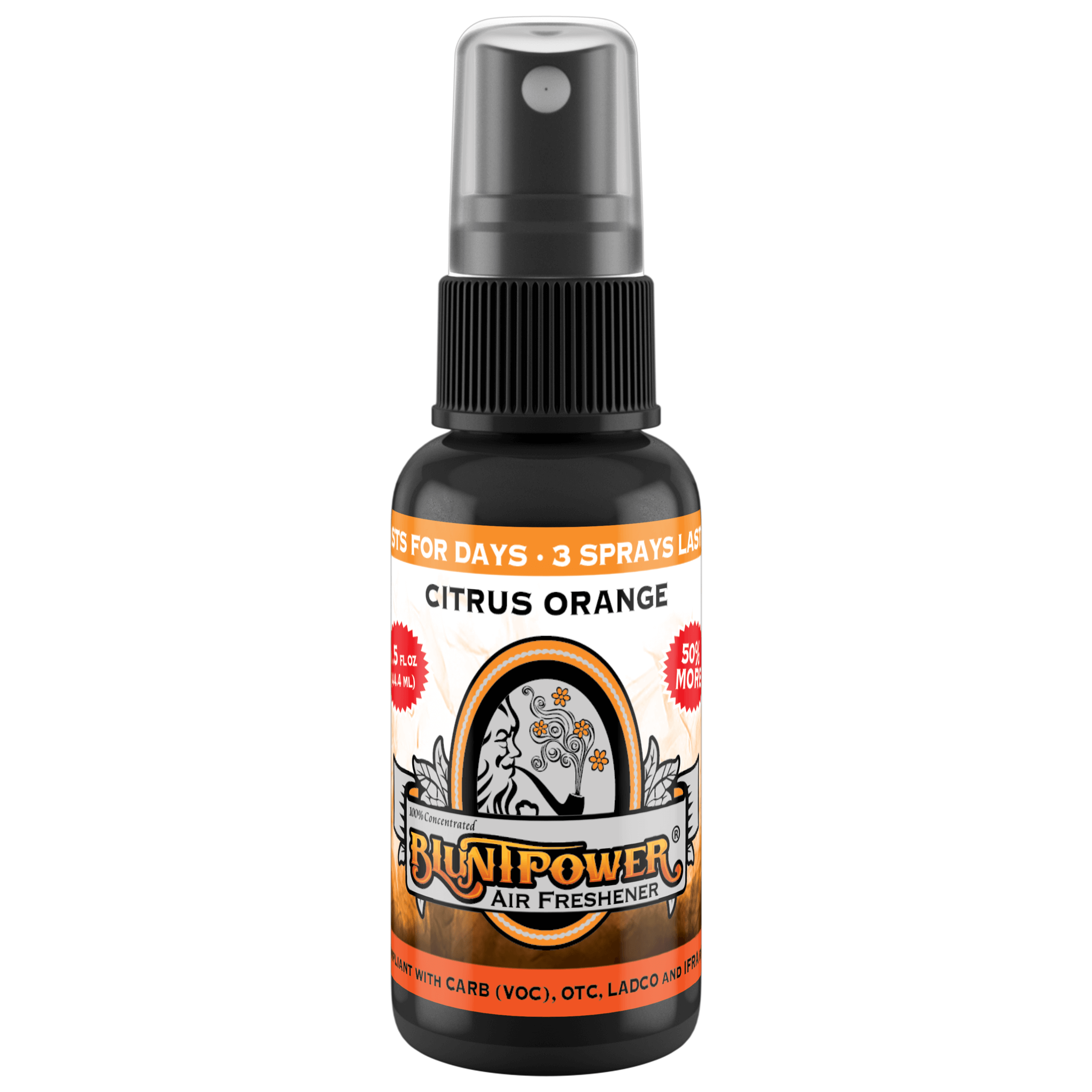 BluntPower Air Freshener - Signature Series Fragrance: Citrus Orange
