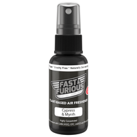Fast and Furious Plant-Based Air Freshener - Cypress & Myrrh Scent Size: 1.5oz