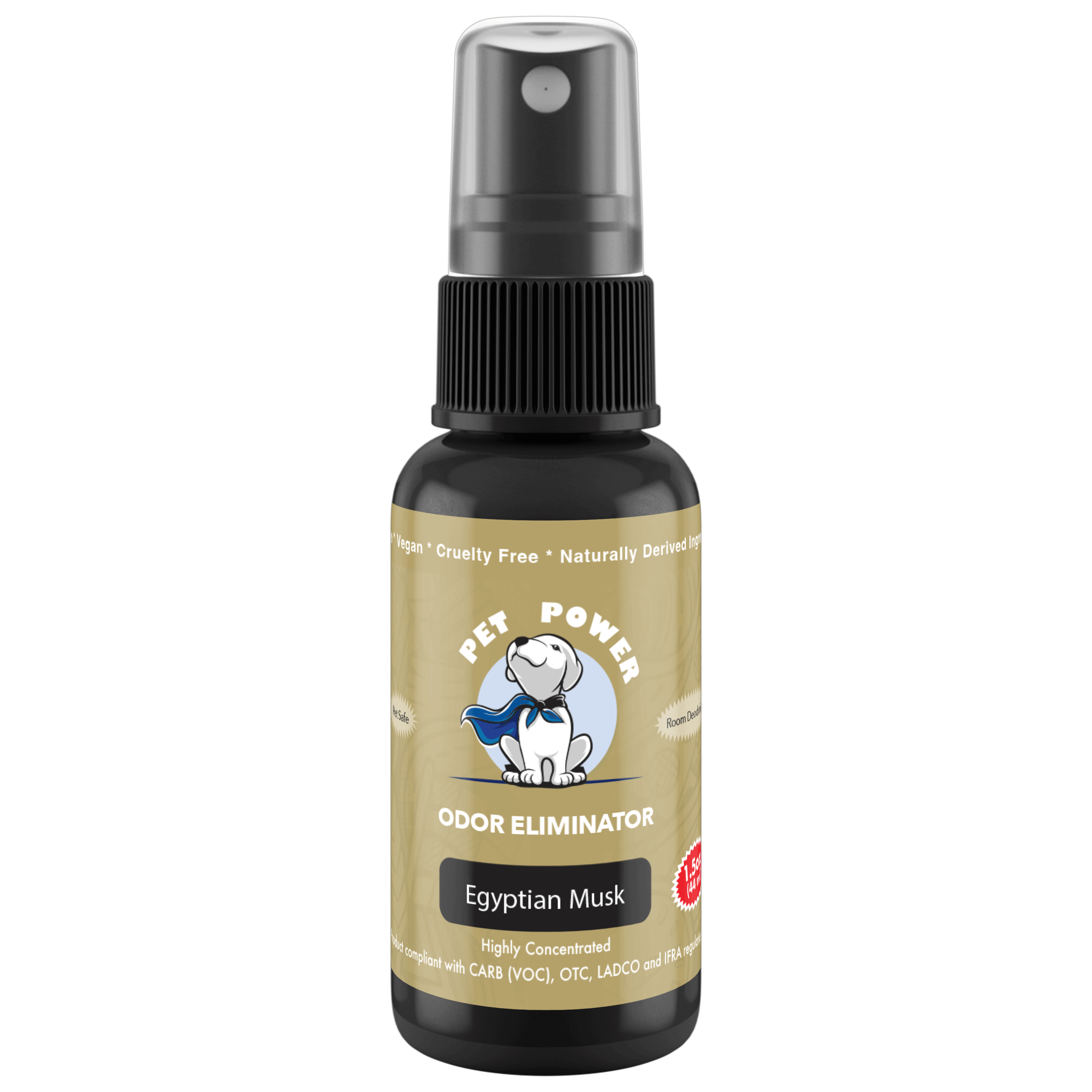 Pet Power Egyptian Musk Pet Odor Eliminator Size: 1.5oz