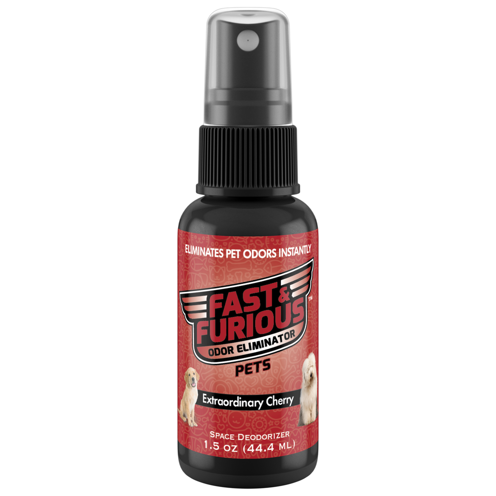 Fast and Furious Pets Odor Eliminator - Extraordinary Cherry Scent Size: 1.5oz
