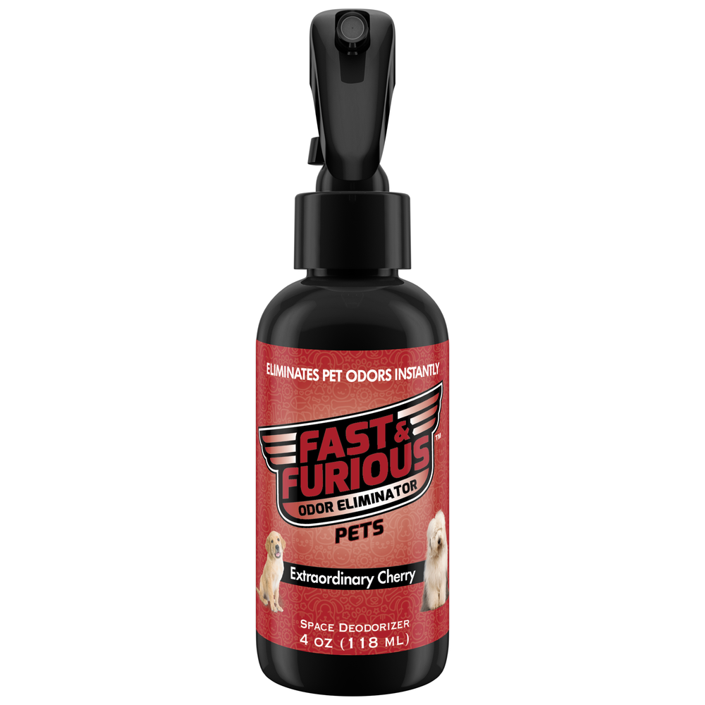Fast and Furious Pets Odor Eliminator - Extraordinary Cherry Scent Size: 4oz