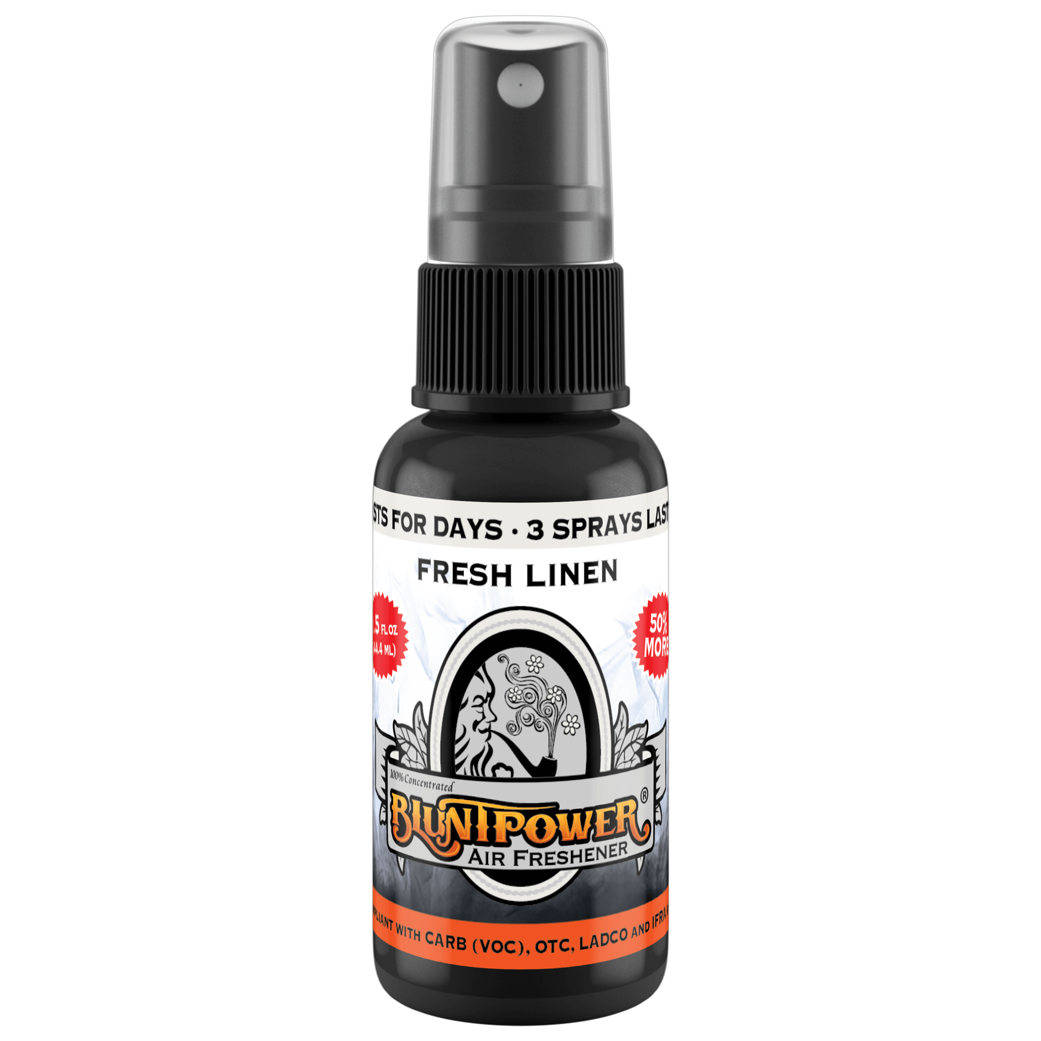 BluntPower Air Freshener - Signature Series Fragrance: Fresh Linen