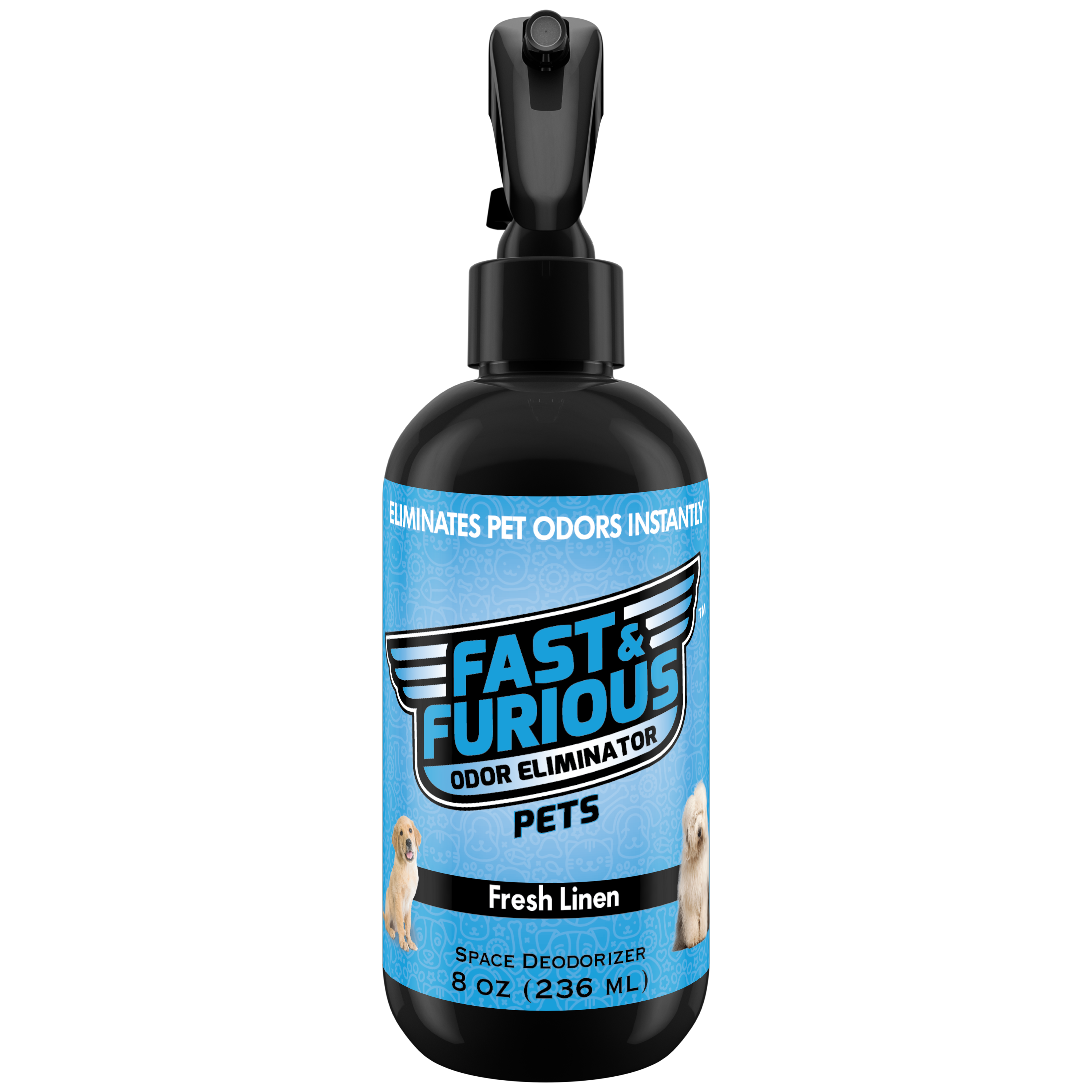 Fast and Furious Pets Odor Eliminator - Fresh Linen Scent